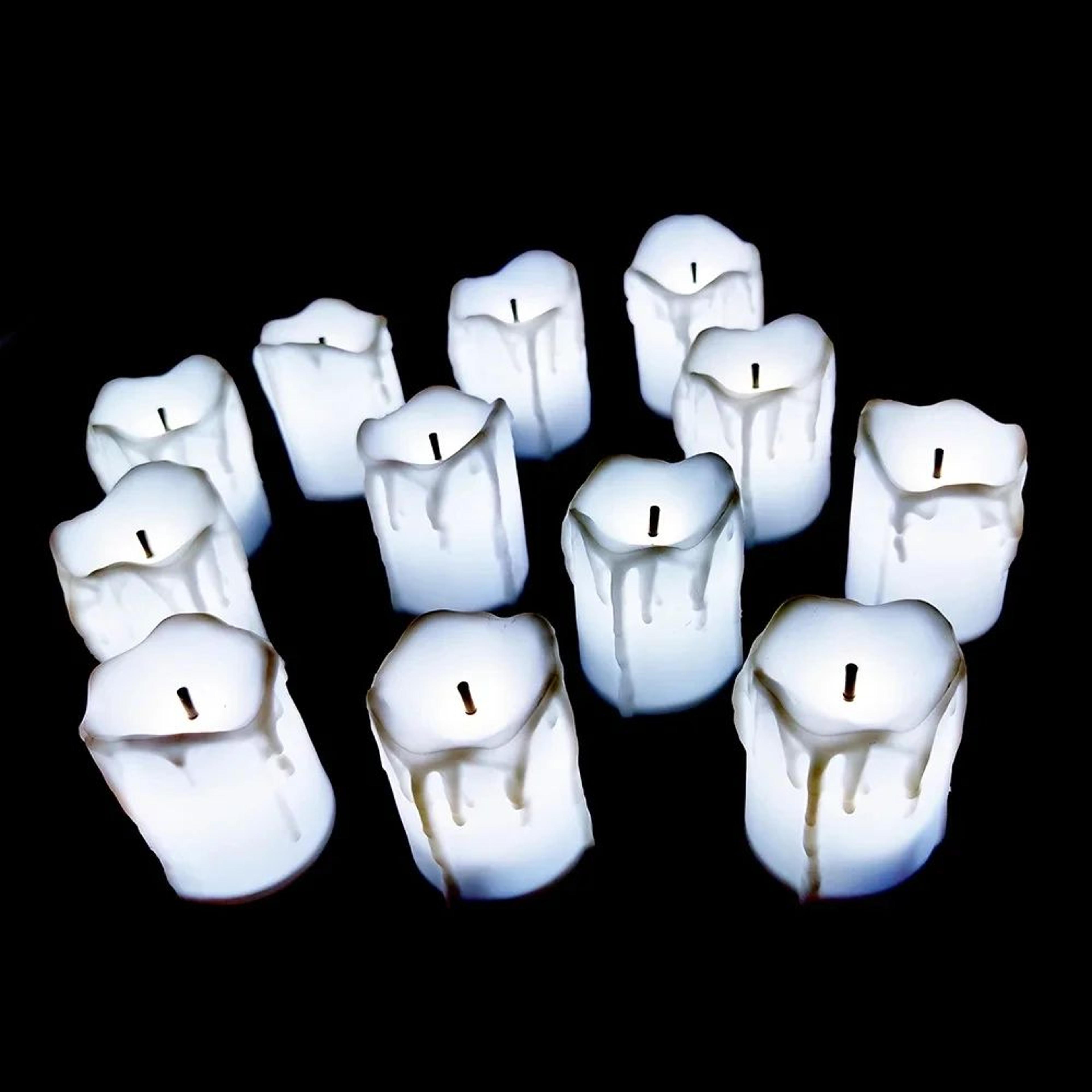 Flameless LED Tea Light Candles  Battery Operated Realistic Flickering Candle Lights For Home Weddi 7