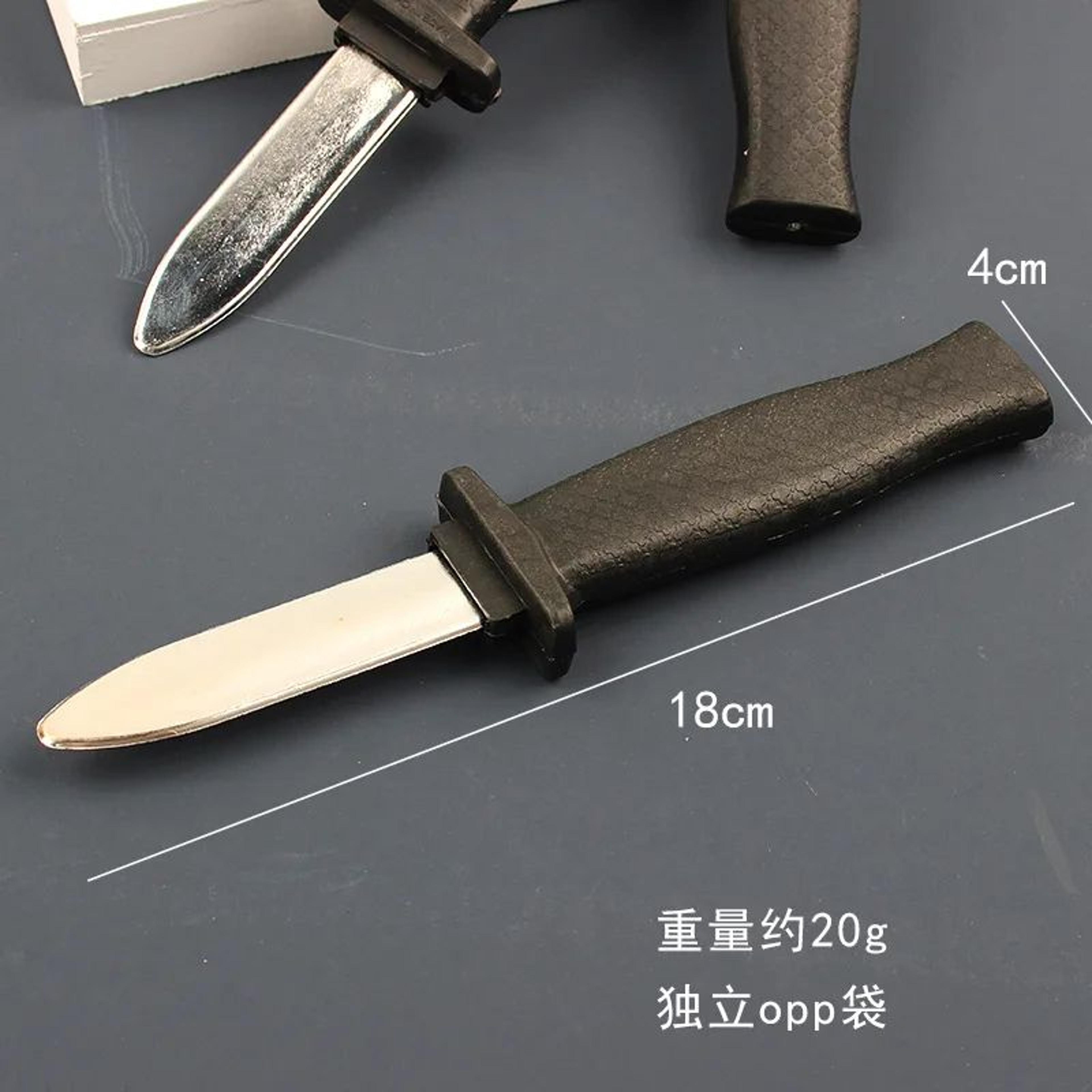 18 Cm Telescopic Fake Knife Toy  Retractable Stage Magic Prop Prank Toy  Halloween Party Favor 5