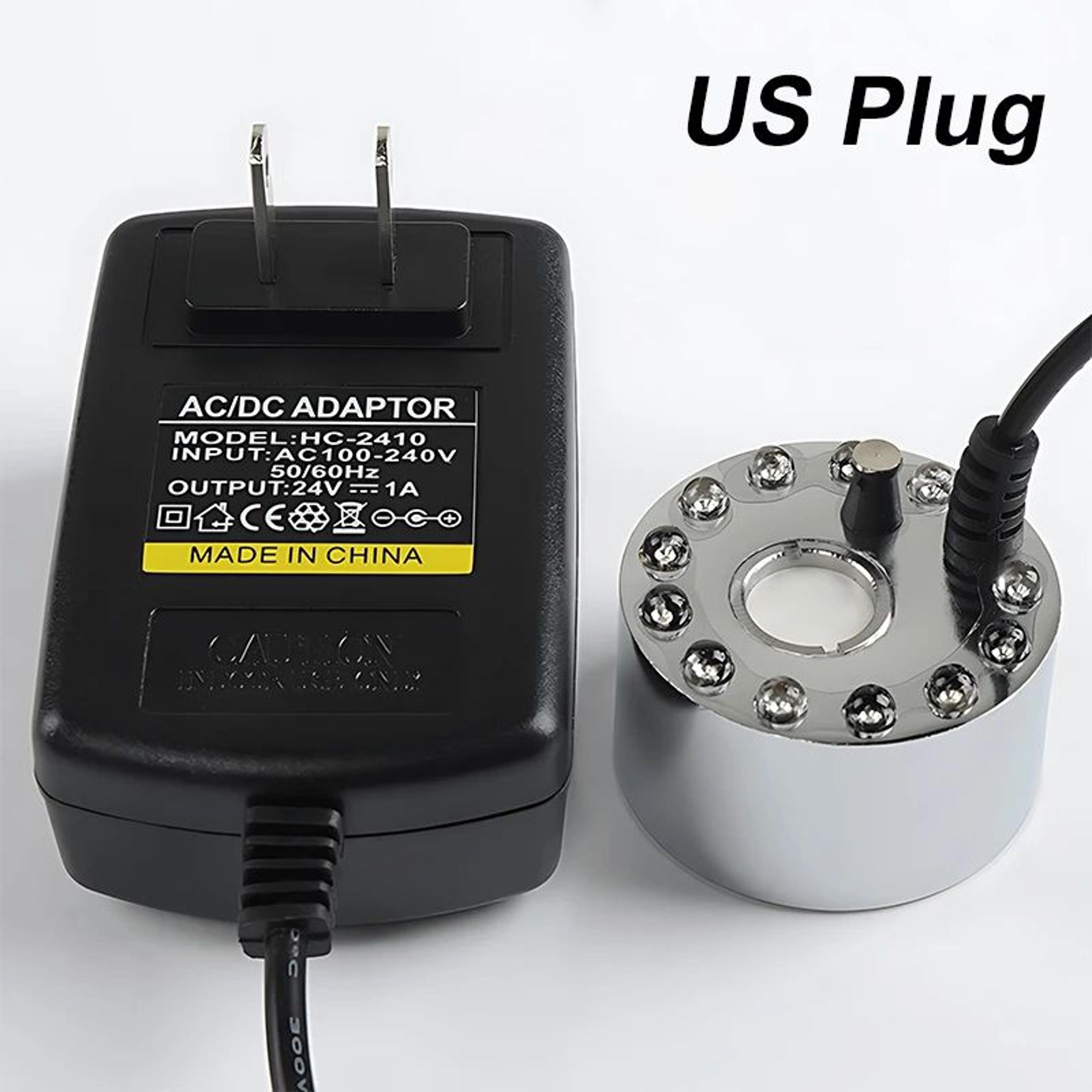 Mini LED Pumpkin Mist Maker Fogger  Ultrasonic Fog Machine For Fountain Pond  Halloween Decorations 8