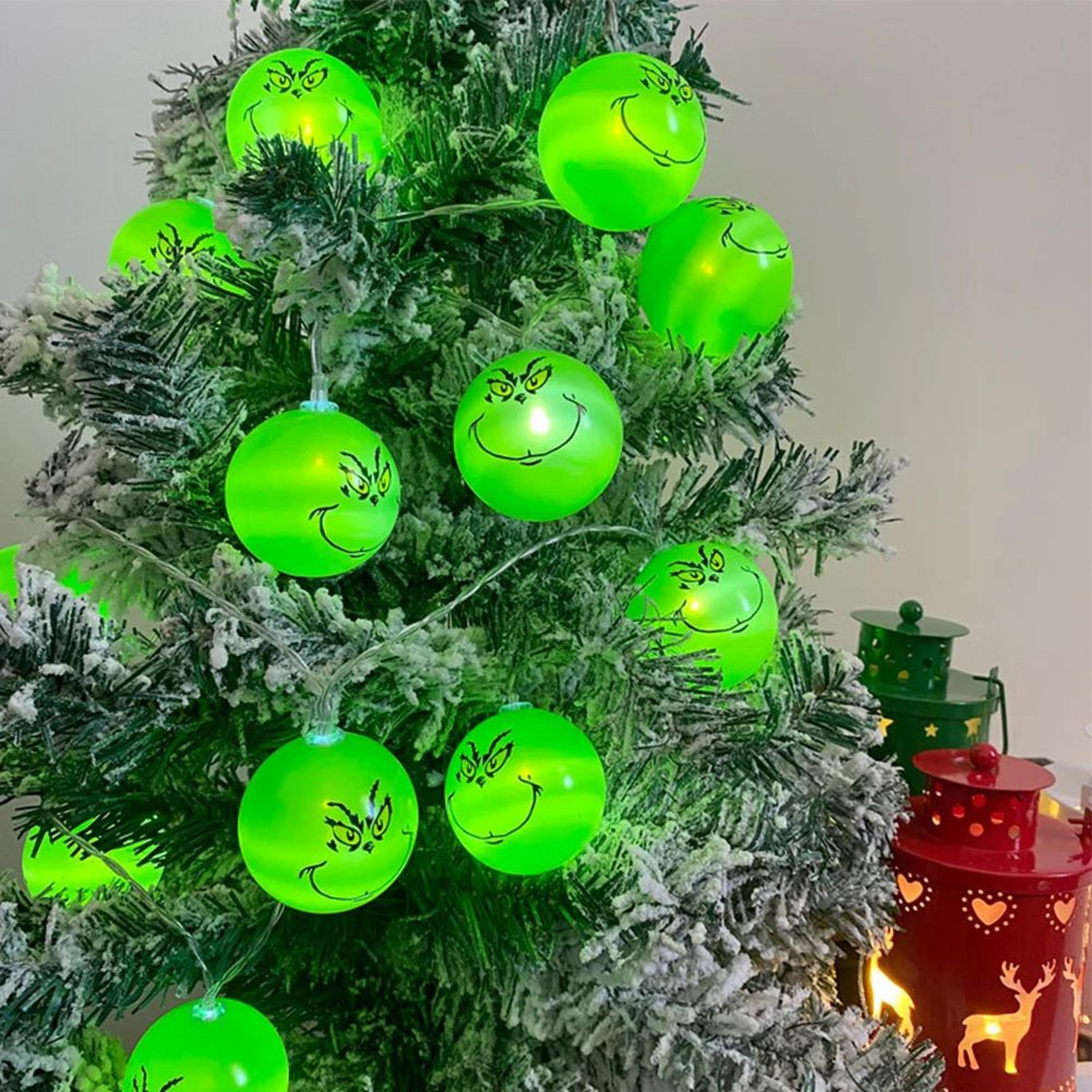 Halloween Green Ball LED String Lights  USB  Battery Fairy Lights For Party Tree  Indoor Outdoor De 0