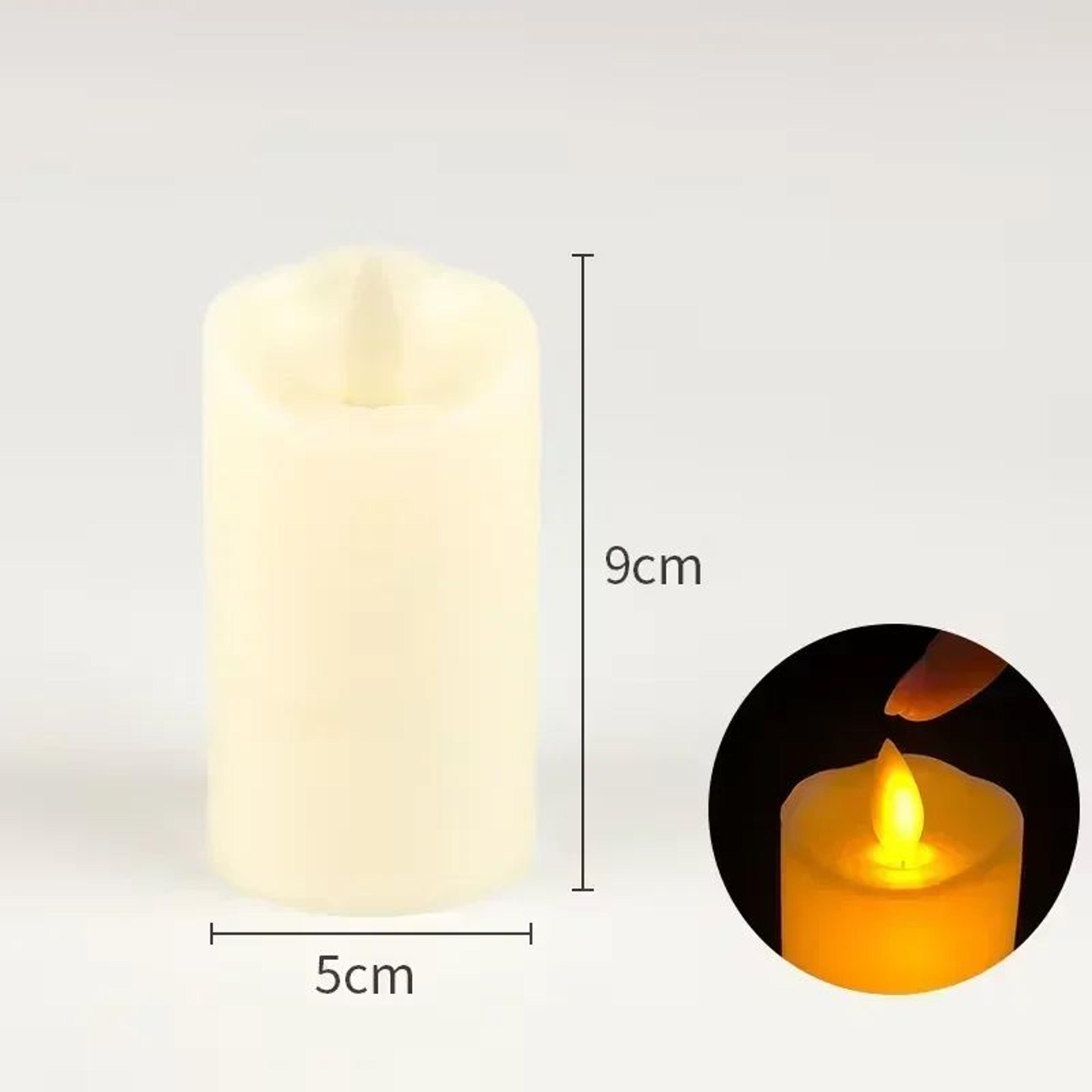 LED Flameless Flickering Tealight Candles  Battery Operated Warm White Lights For Christmas Wedding 8