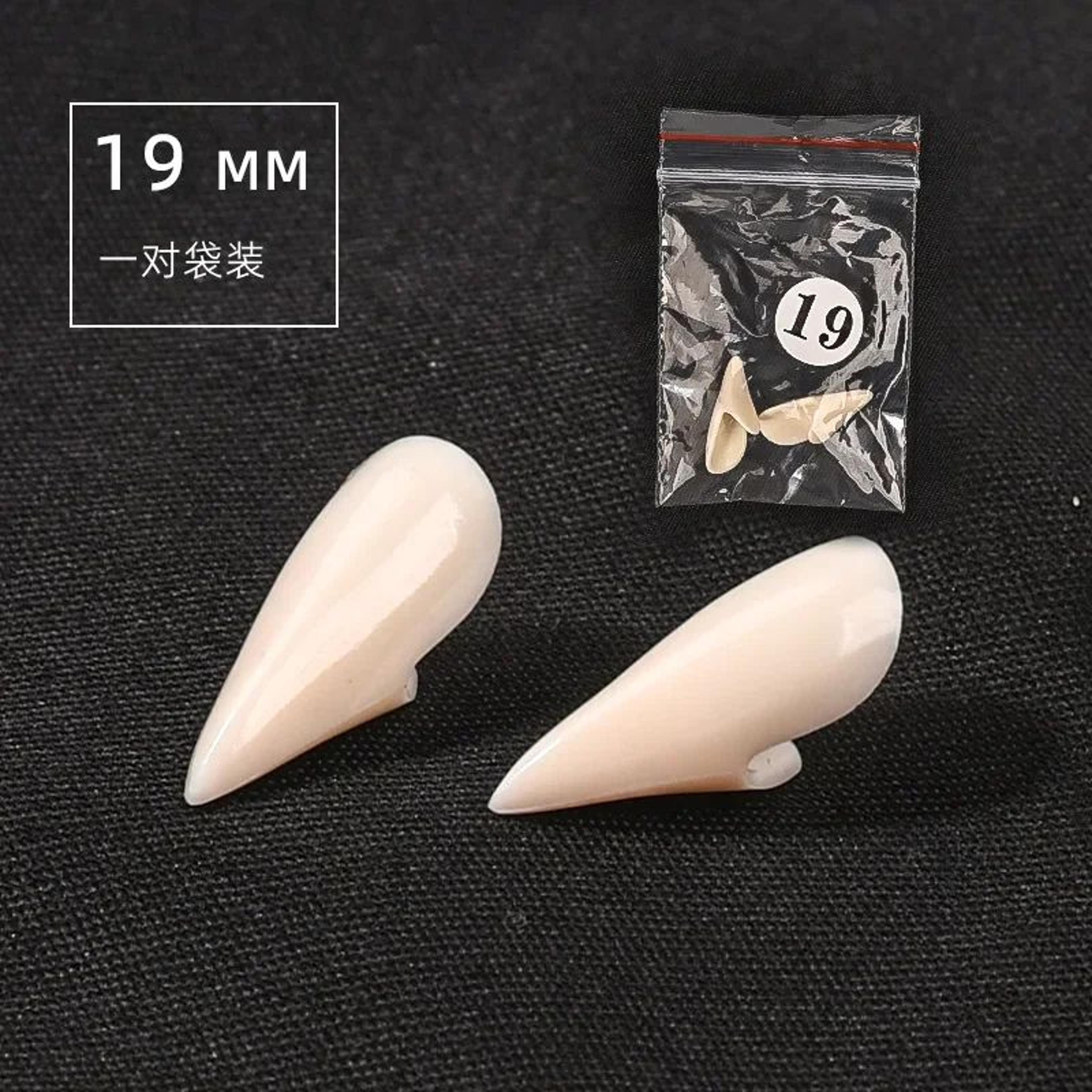 5 Pairs Halloween Vampire Teeth Fangs  Resin False Dentures With Solid Glue For Cosplay  Costume Pa 9