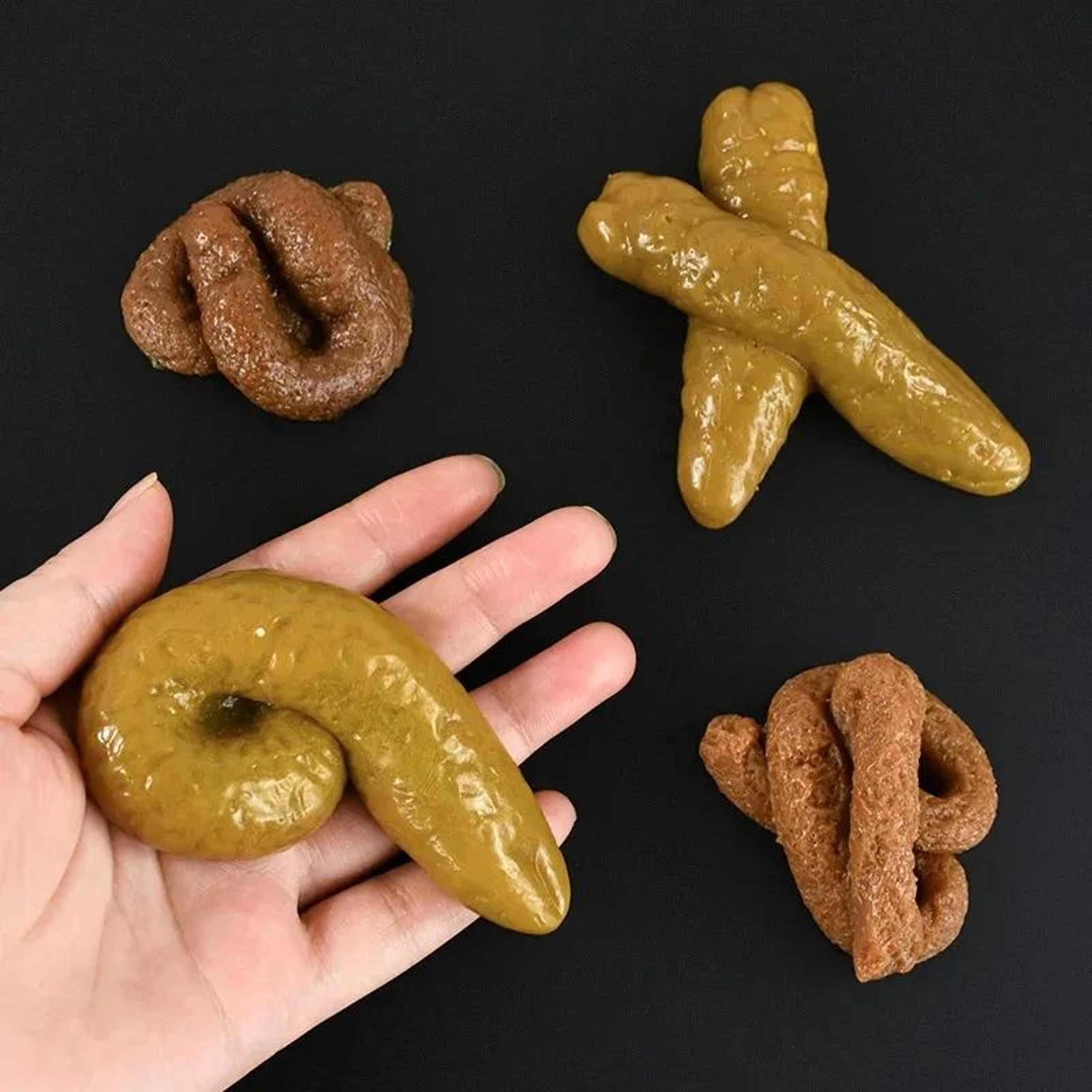 Realistic Fake Poop Squishy Toy  Soft Plastic Prank Prop For April Fools Halloween  Party Gags 2