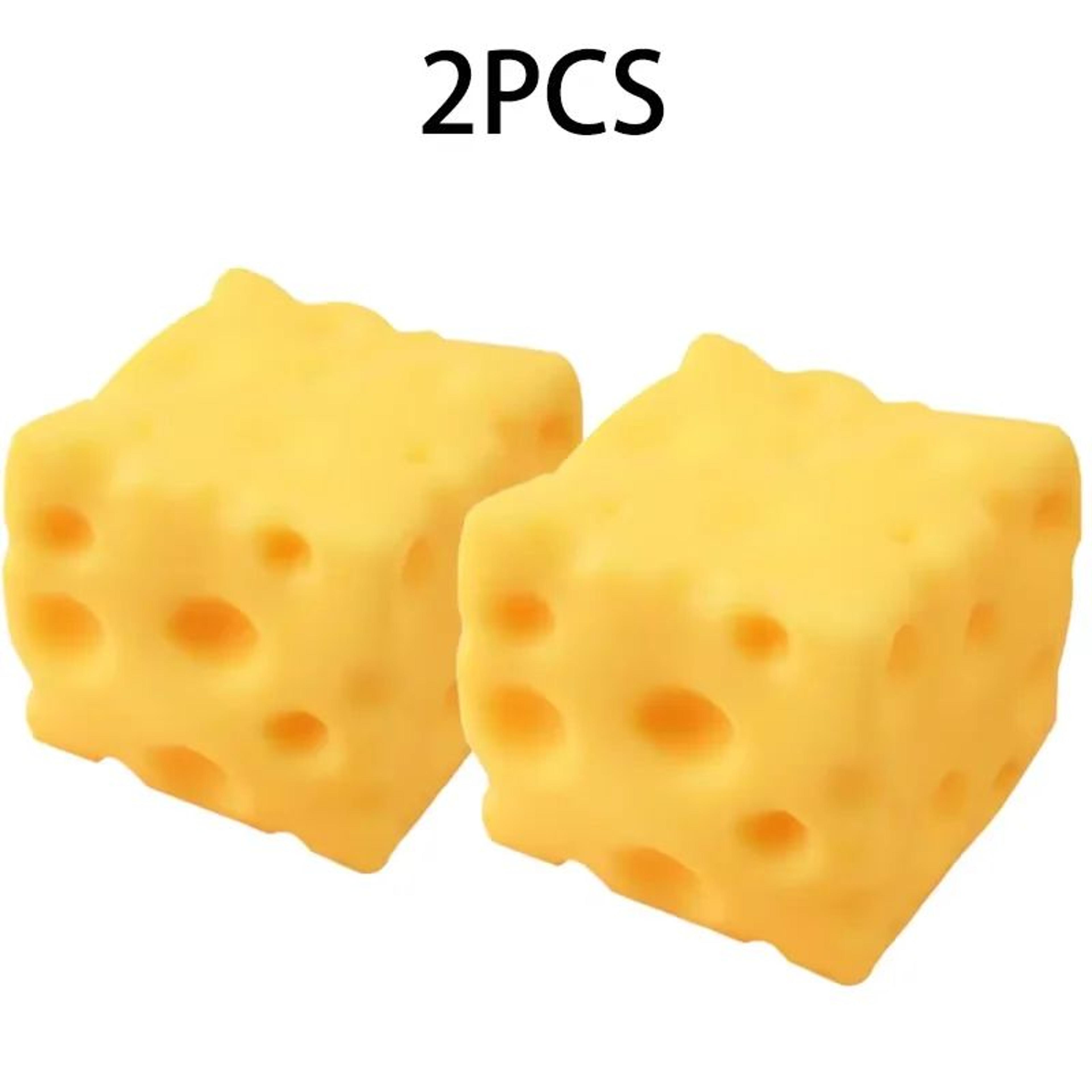 2 In Cheese Squishy Toy  Slow Rising Stress Relief Fidget Ball Shapeable Squeeze Toy  Novelty Gift 7