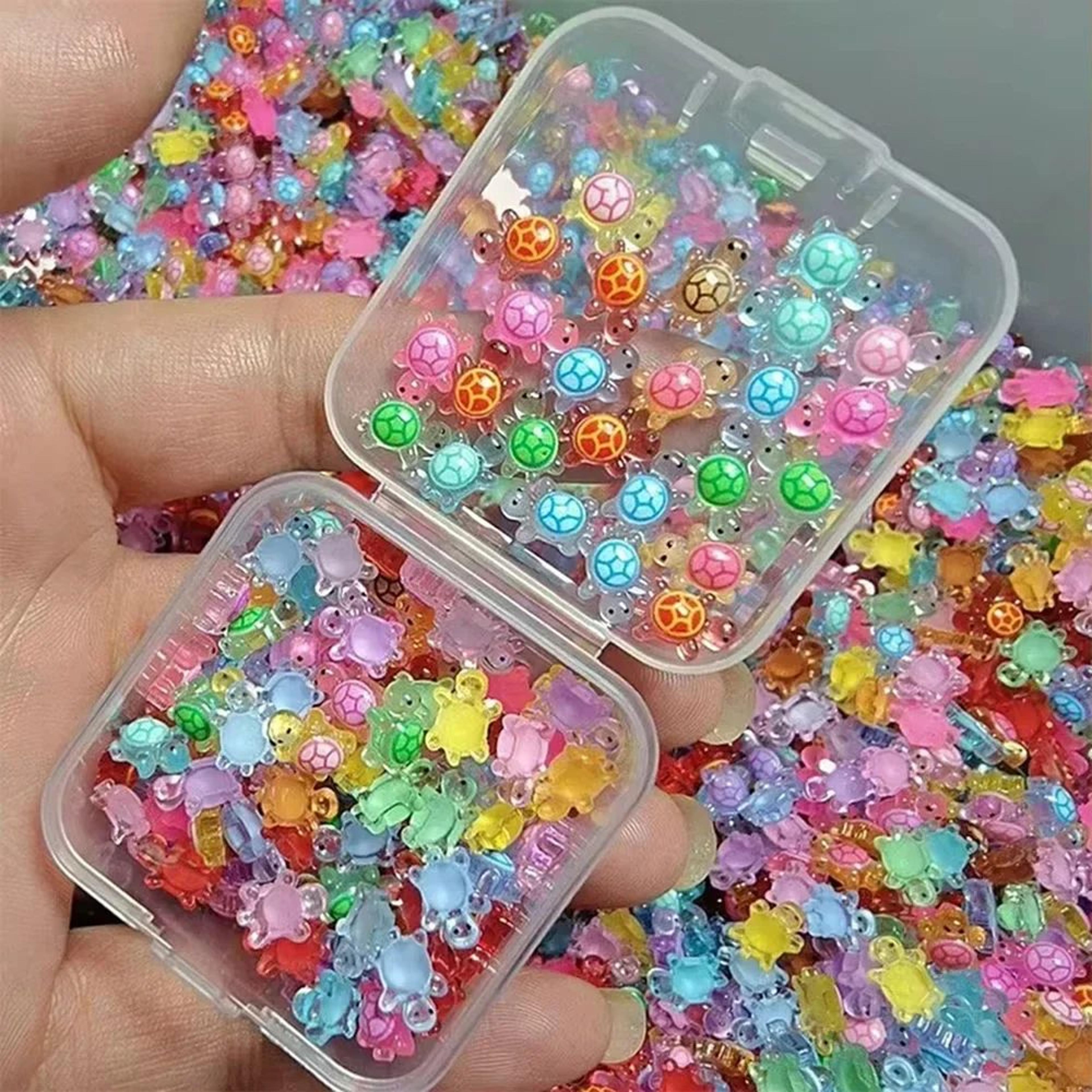 100pcs GlowintheDark Mini Resin Turtle Figurines  Micro Landscape Fairy Garden  DIY Craft Decoratio 6