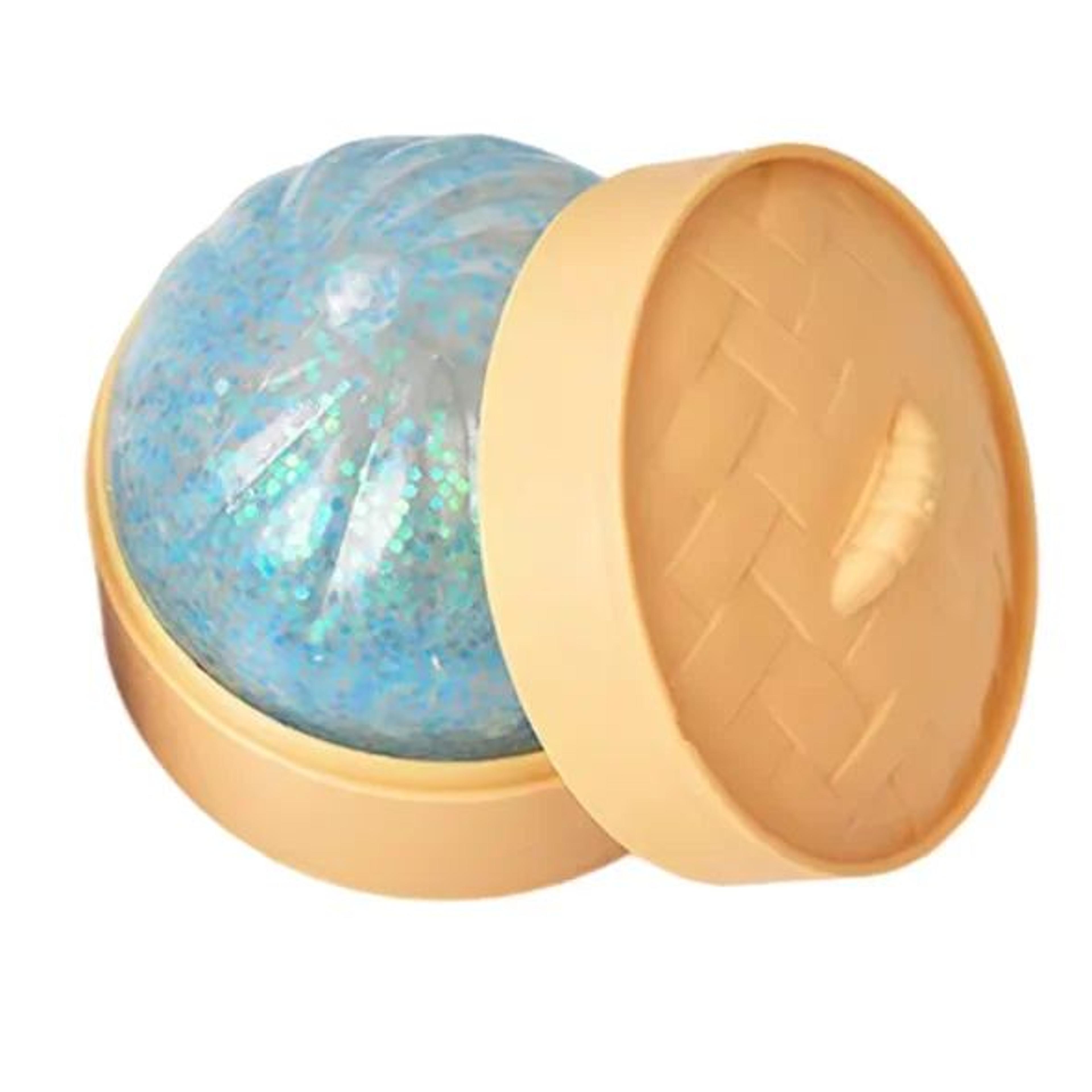 Glitter Dumpling Squishy Toy With Bamboo Steamer  Slow Rising Stress Relief Squeeze Ball  Sensory F 13