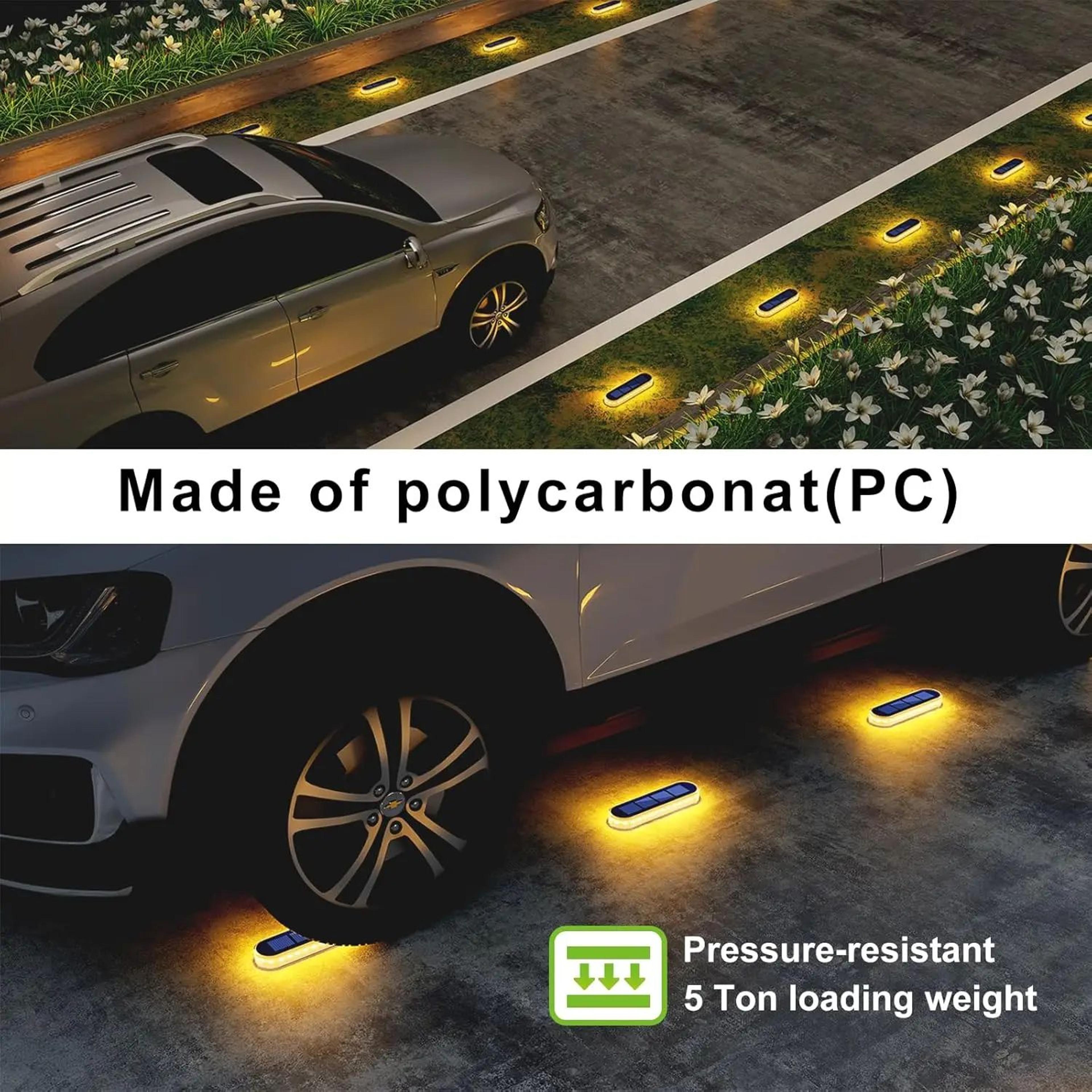 4Pack Solar Deck Lights  IP68 Waterproof LED Step Lights For Stairs Driveways Decks  Walkways 3
