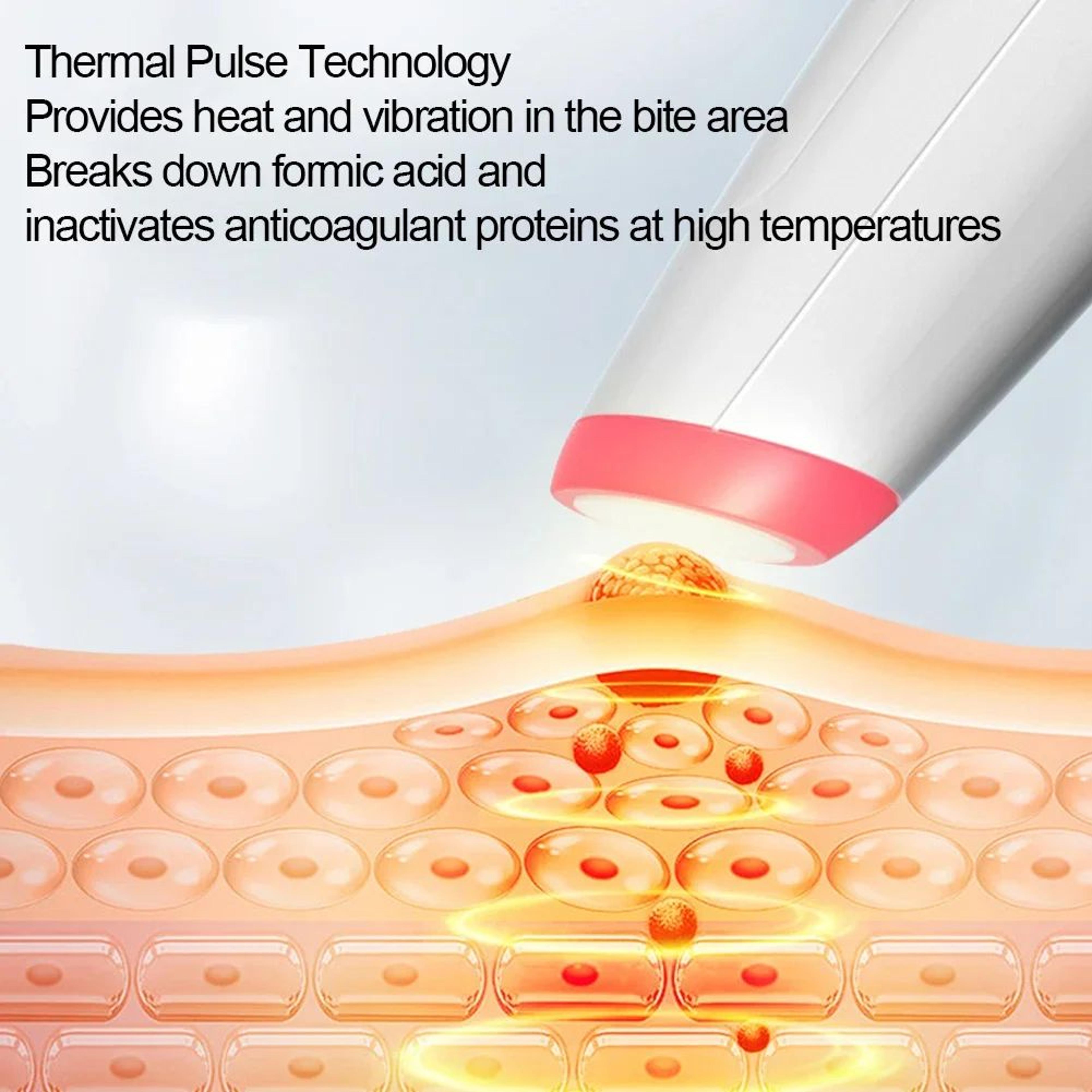 Electronic Insect Bite Healer Pen  Heat Pulse Mosquito Bite Relief Stick For Itching  Bug Bites 3