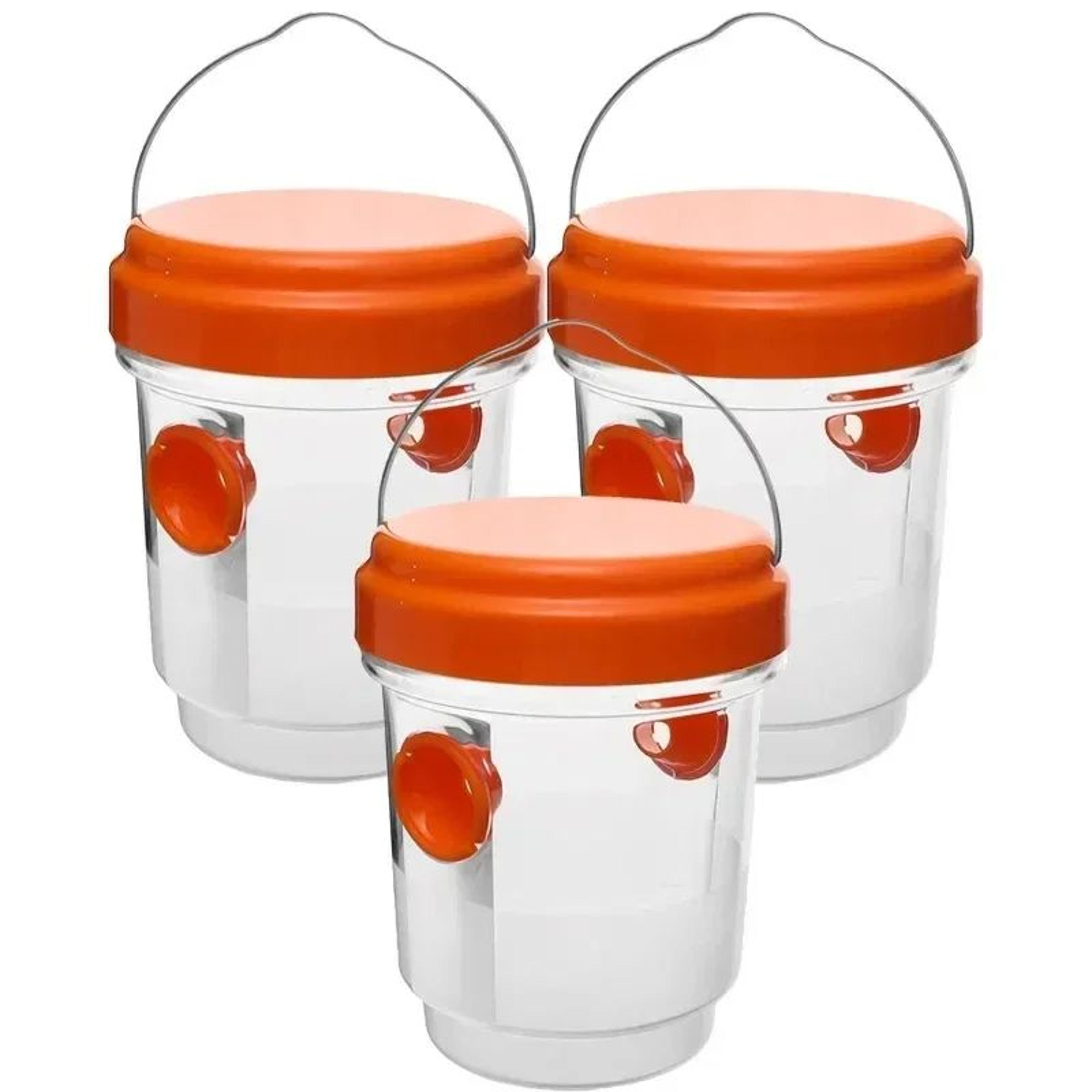 Reusable Hanging Fruit Fly  Wasp Trap  Waterproof Outdoor Insect Catcher For Garden Orchard  Indoor 11
