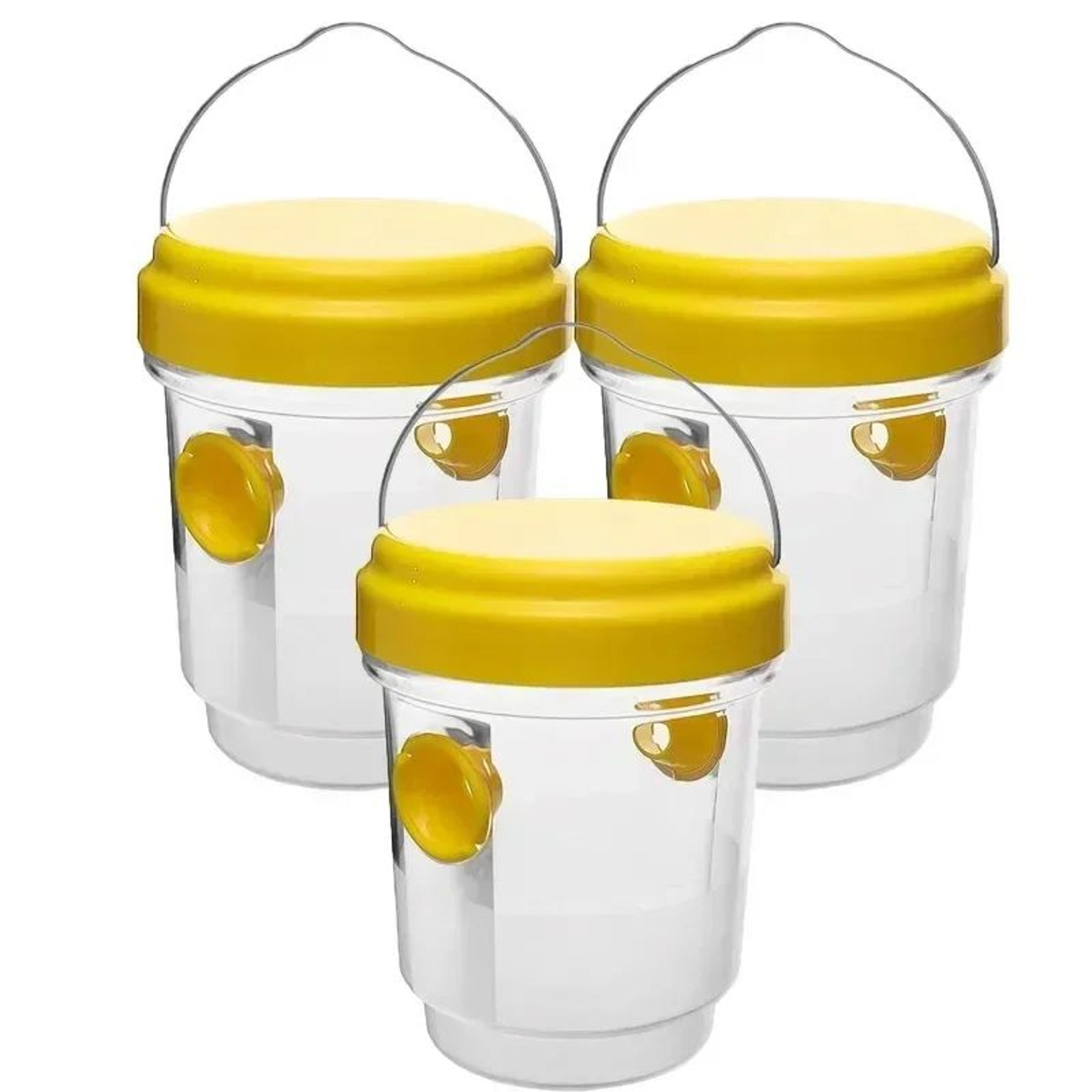 Reusable Hanging Fruit Fly  Wasp Trap  Waterproof Outdoor Insect Catcher For Garden Orchard  Indoor 14
