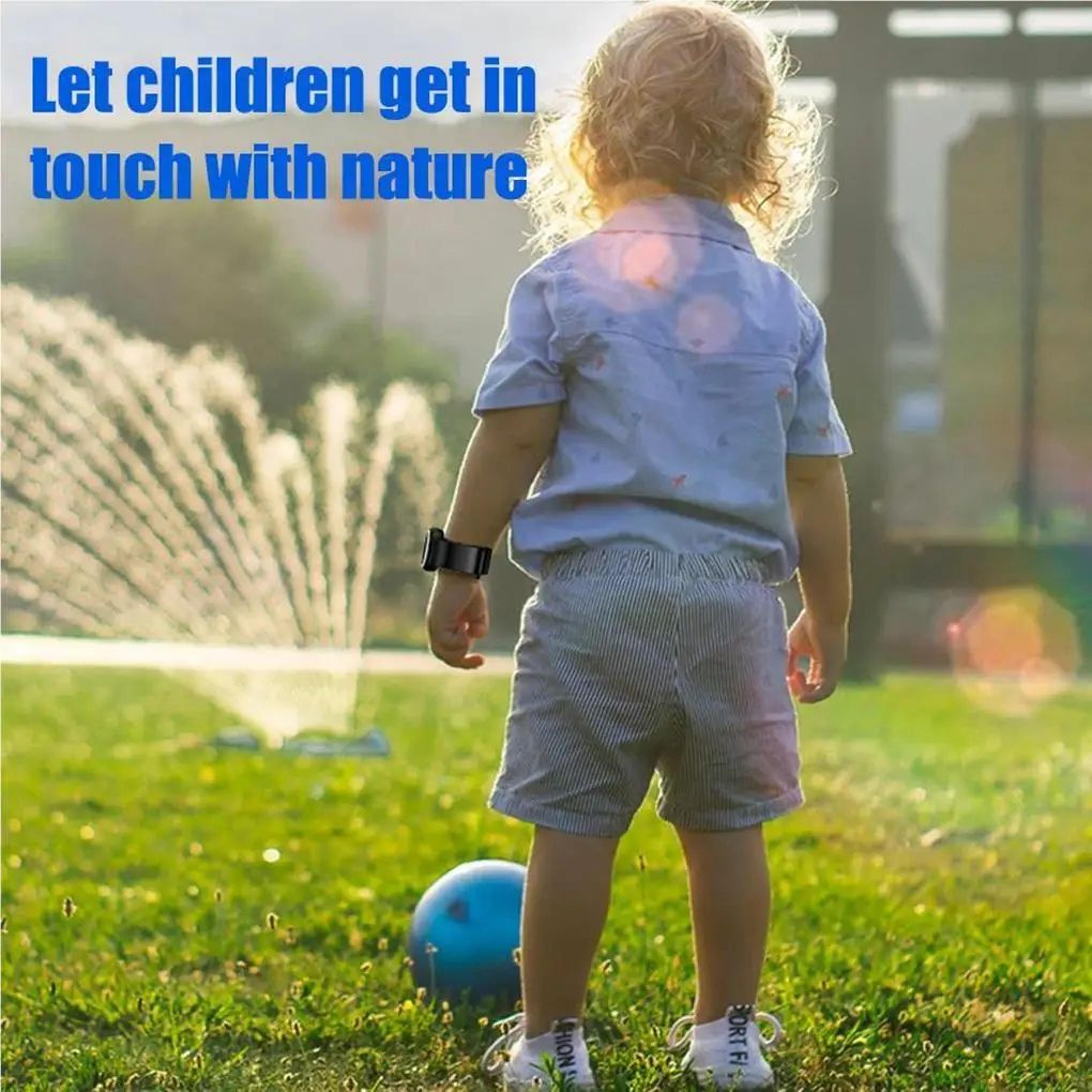 Ultrasonic Mosquito Repellent Bracelet  USB Rechargeable Adjustable Silicone Wristband For Kids  Ad 5