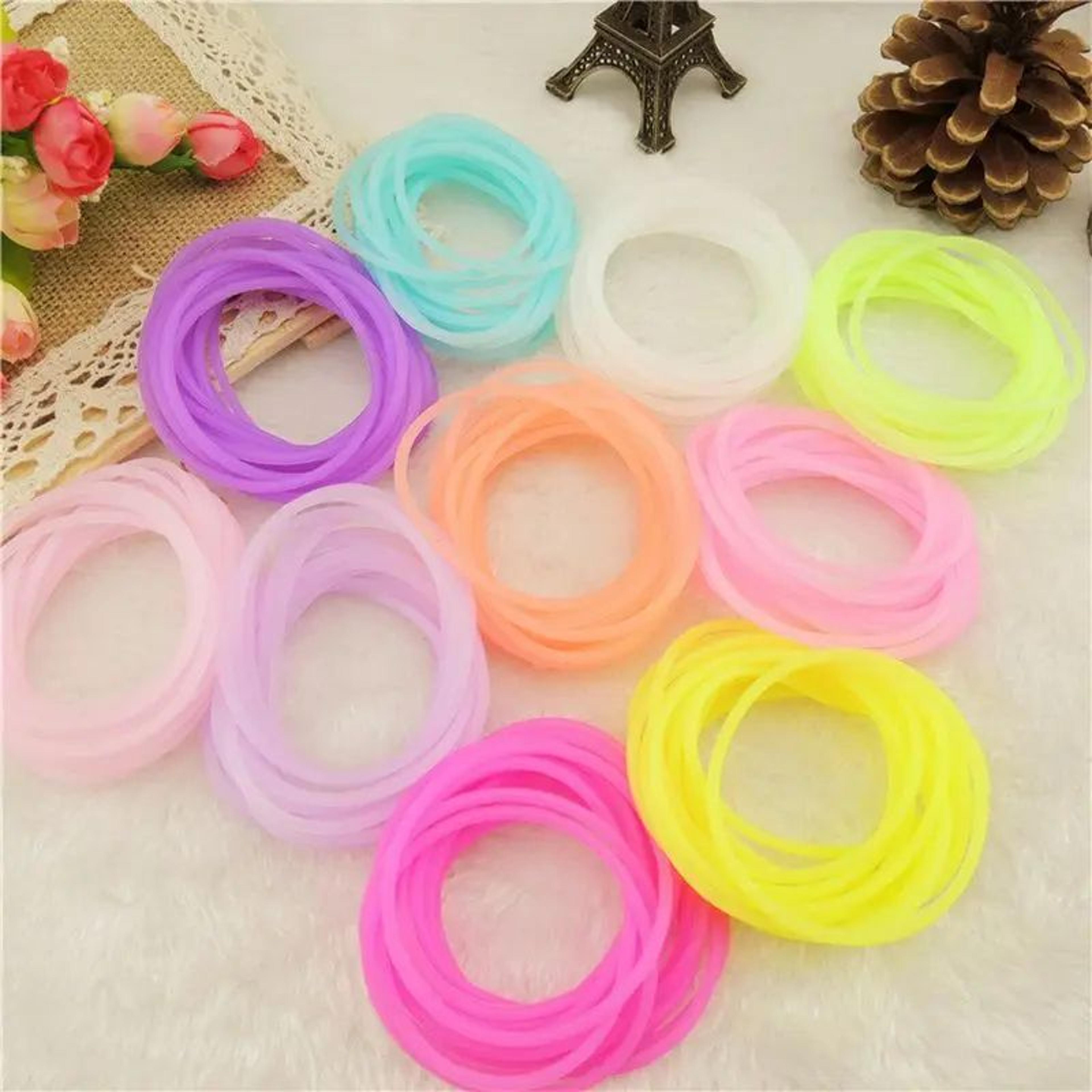 Adult Neon Silicone Wristband Bracelet  GlowintheDark Rubber Bangle For Sports Parties  Everyday We 4