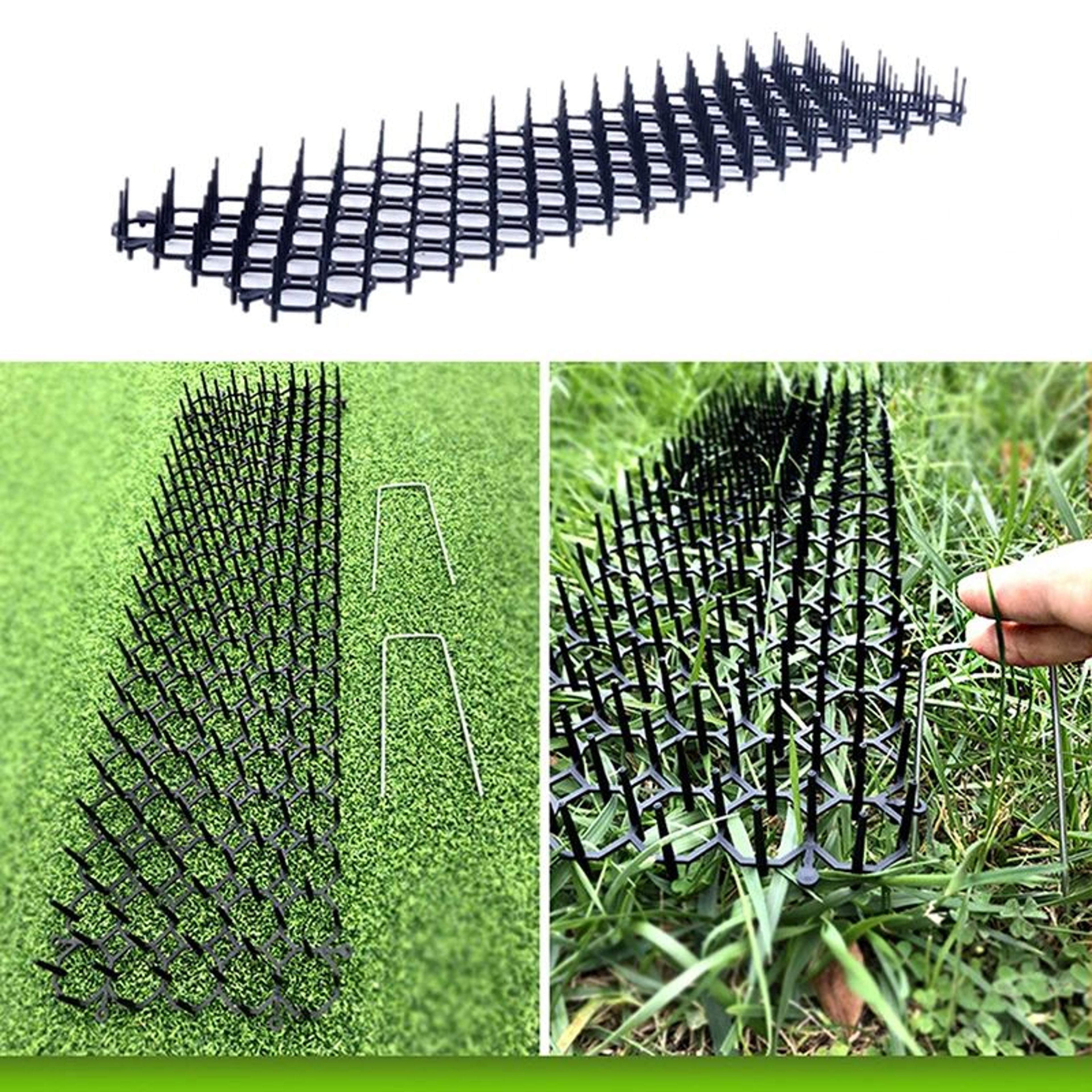 Garden Cat Scat Mat  PP Plastic AntiCat  Dog Spike Deterrent Mat For Garden Pots Tree Trunks  Diggi 1