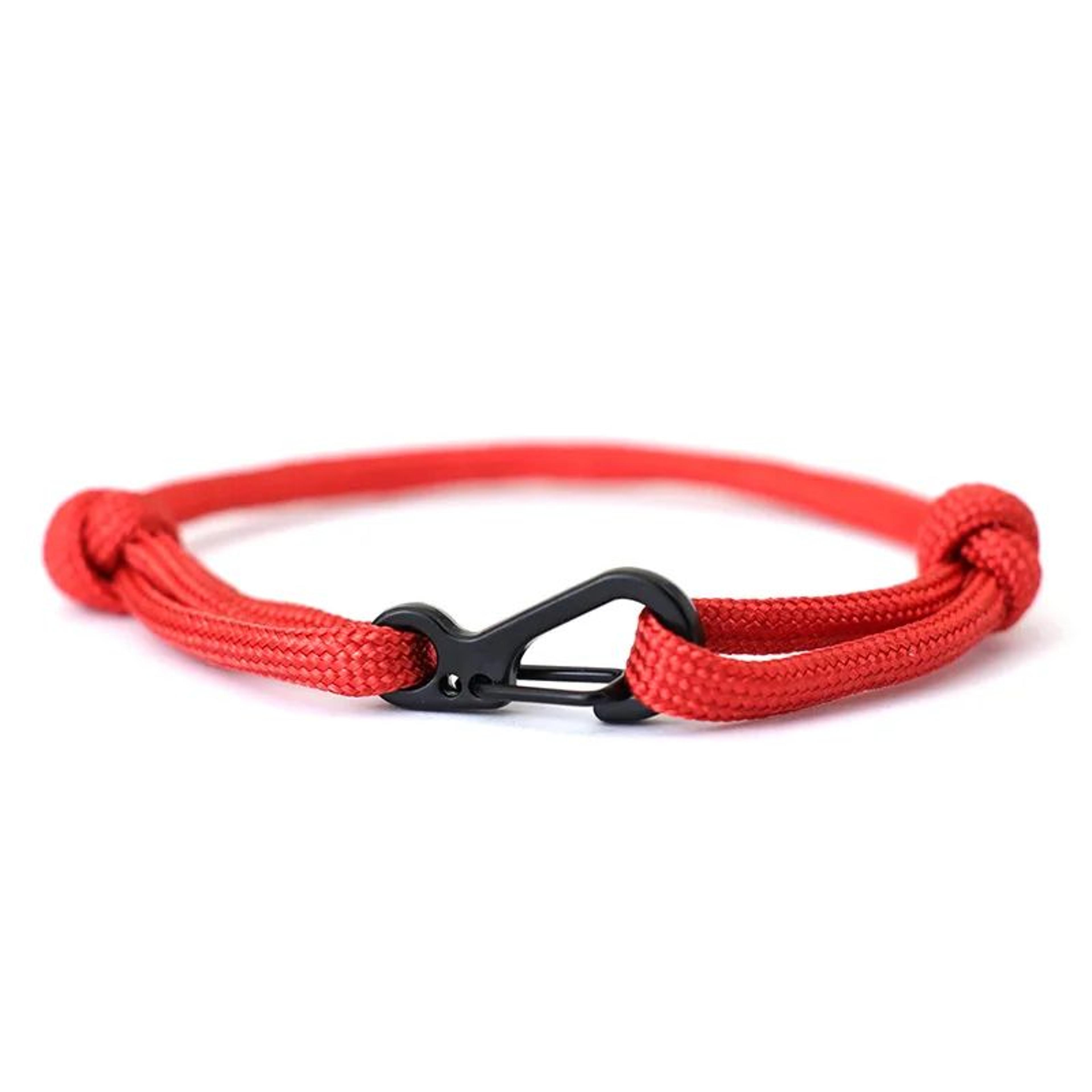 Adjustable Paracord Survival Bracelet  Unisex Outdoor Adventure Wristband Camping Gear  Lucky Frien 11