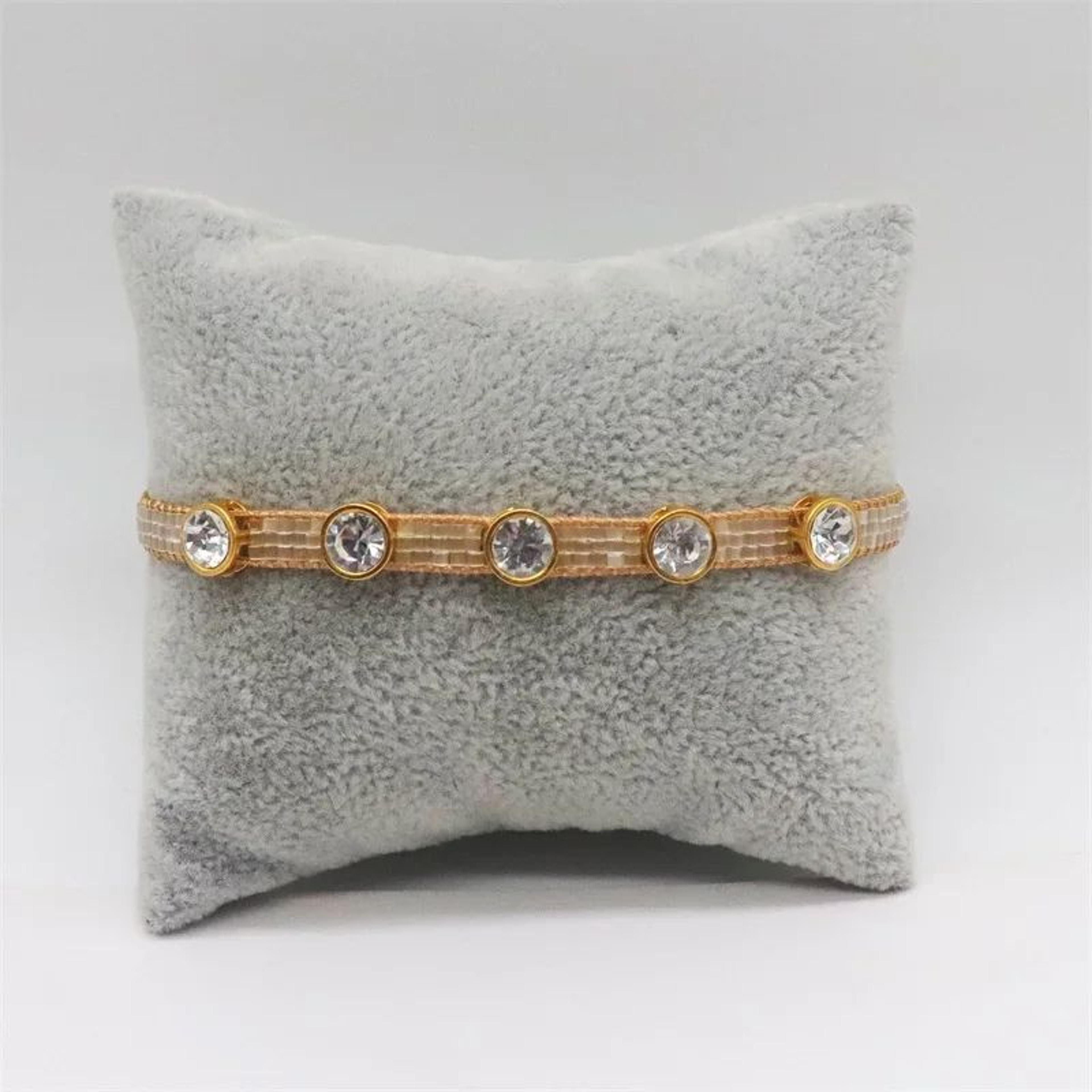ALIYA Miyuki Beaded Bracelet  Boho Rhinestone Stretch Bracelet For Women Handmade Fashion Jewelry G 4