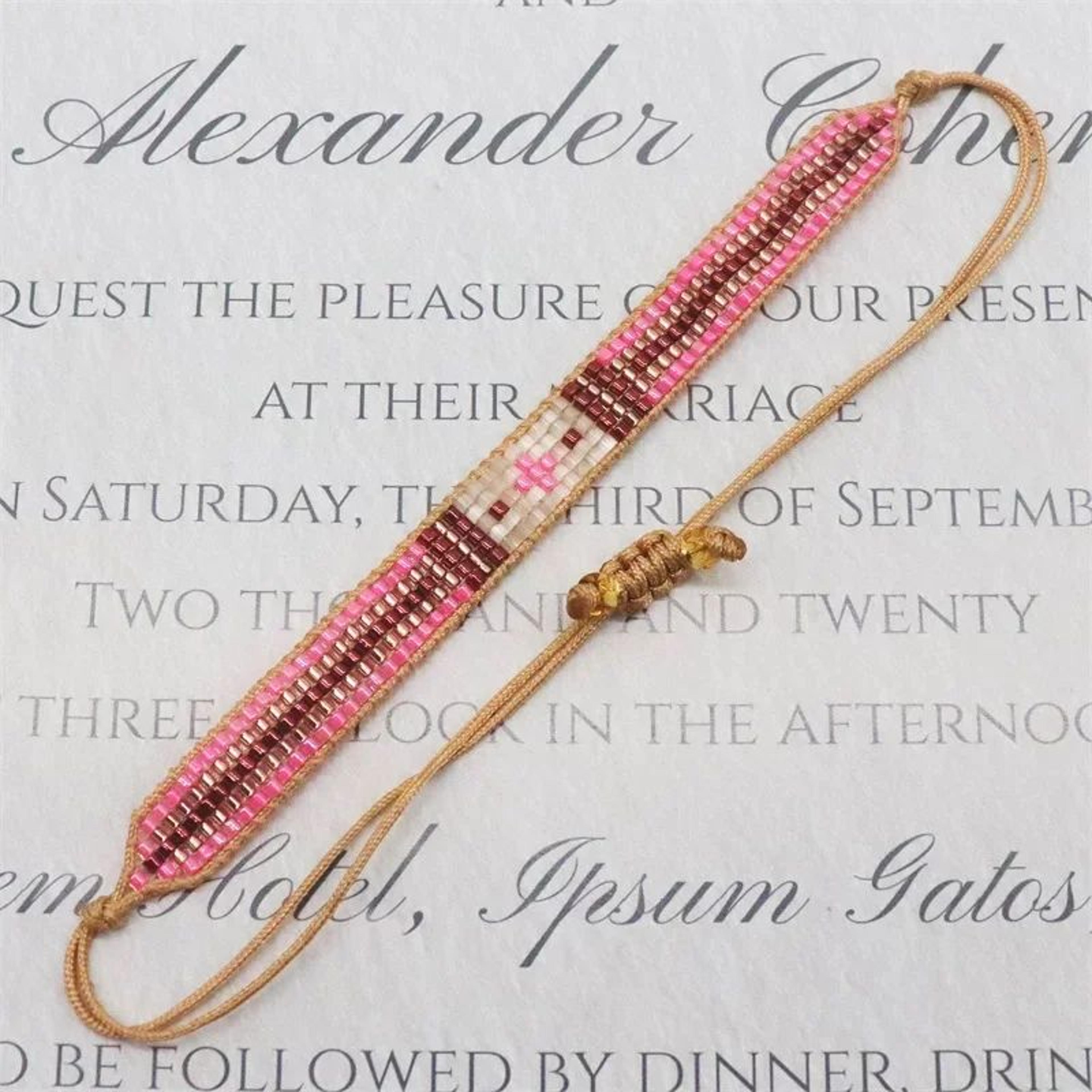 ALIYA Miyuki Beaded Bracelet  Boho Rhinestone Stretch Bracelet For Women Handmade Fashion Jewelry G 7