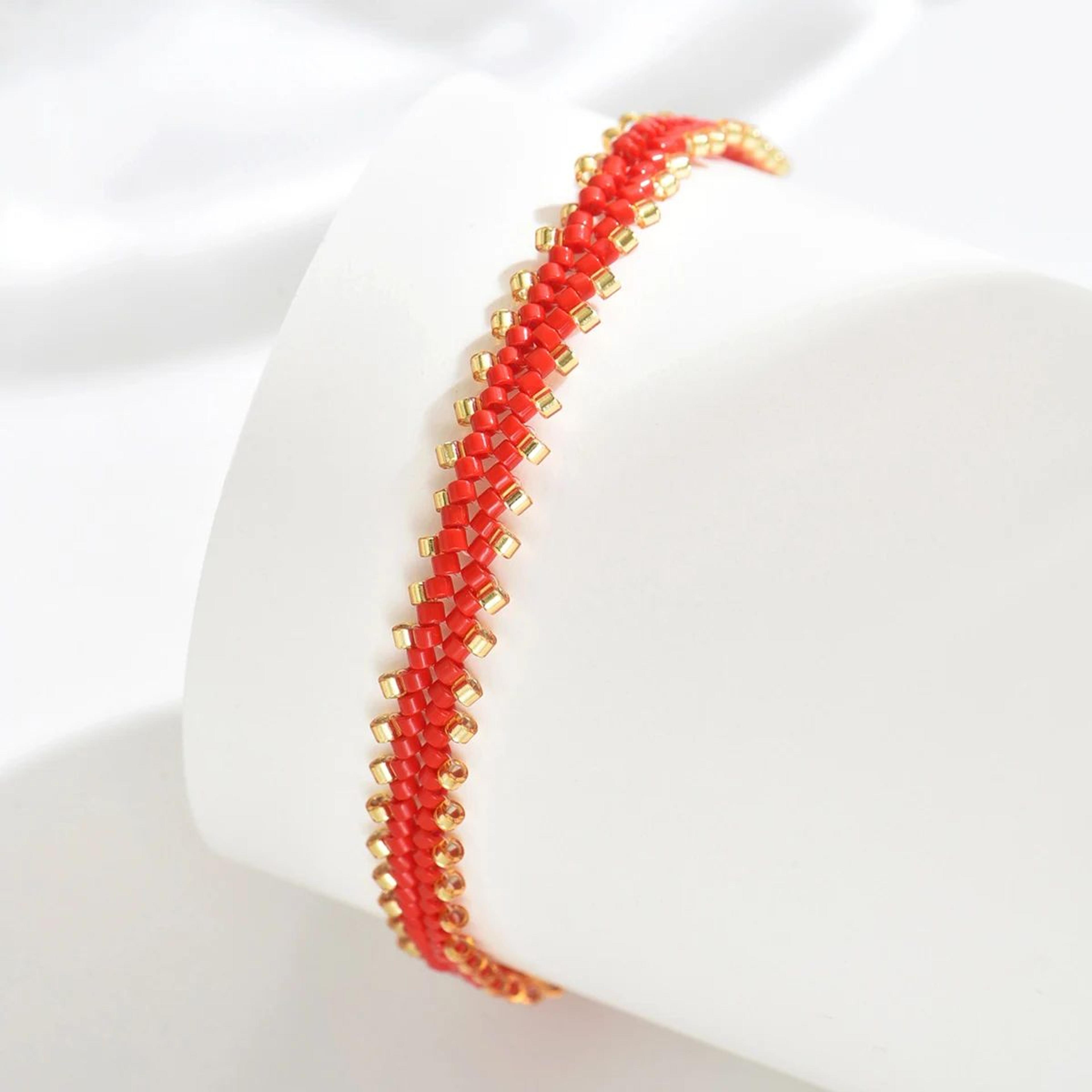 ZHONGVI Bohemian Braided Chain Bracelet  Stainless Steel Minimalist Bangle For Women Adjustable Eve 5