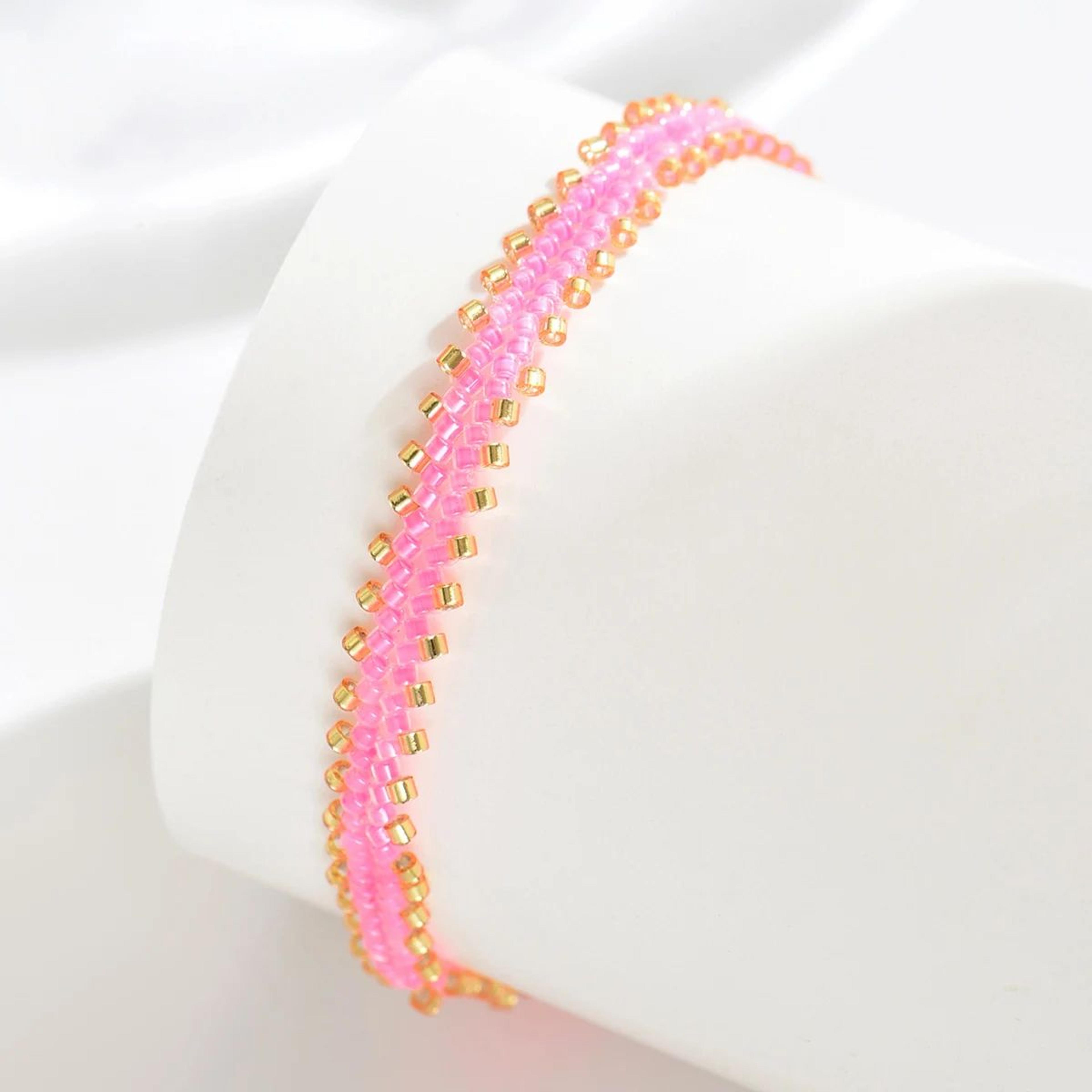 ZHONGVI Bohemian Braided Chain Bracelet  Stainless Steel Minimalist Bangle For Women Adjustable Eve 14