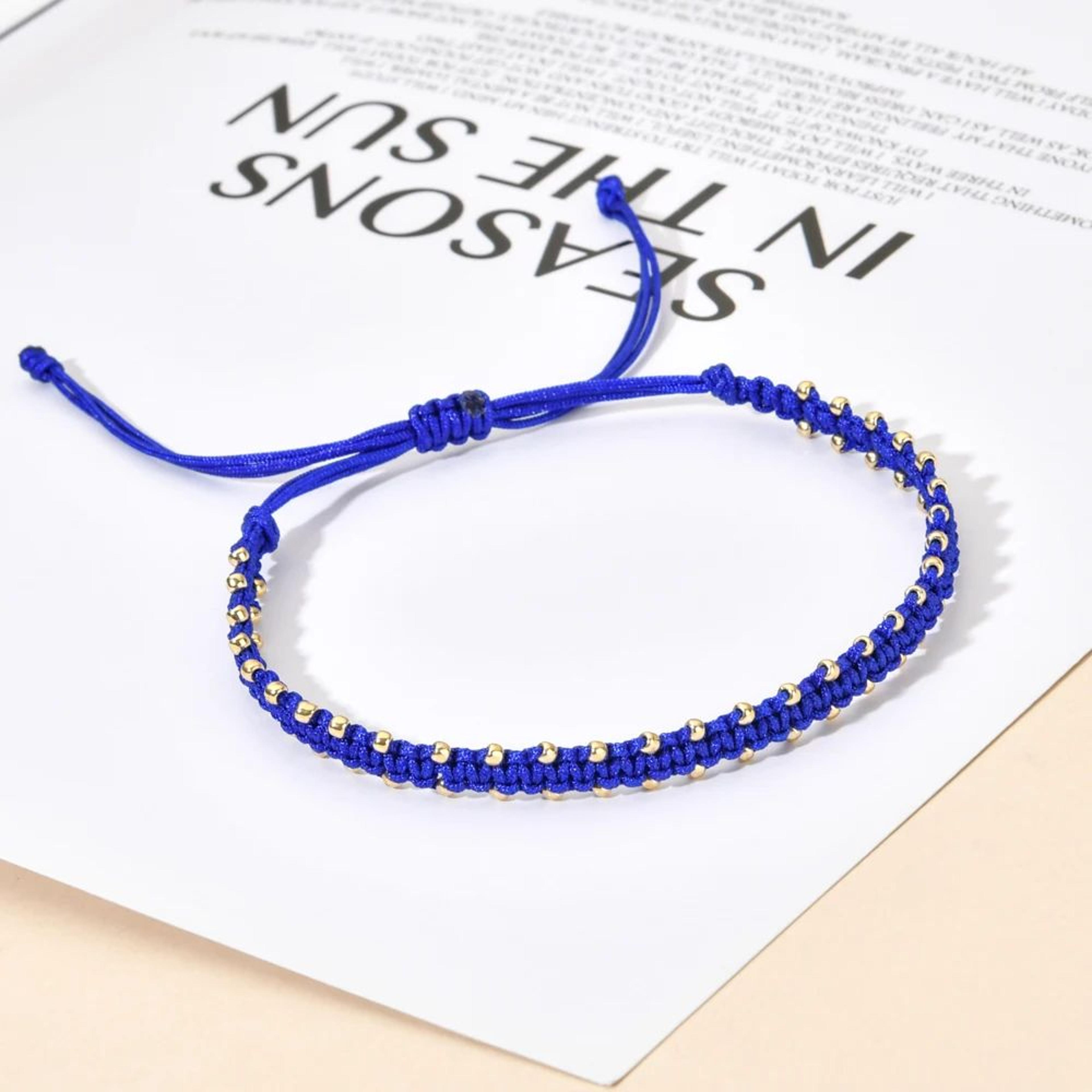 ZMZY Handmade Miyuki Beaded Woven Bracelet  Adjustable Cotton Rope Boho Tassel Bracelet For Women   2