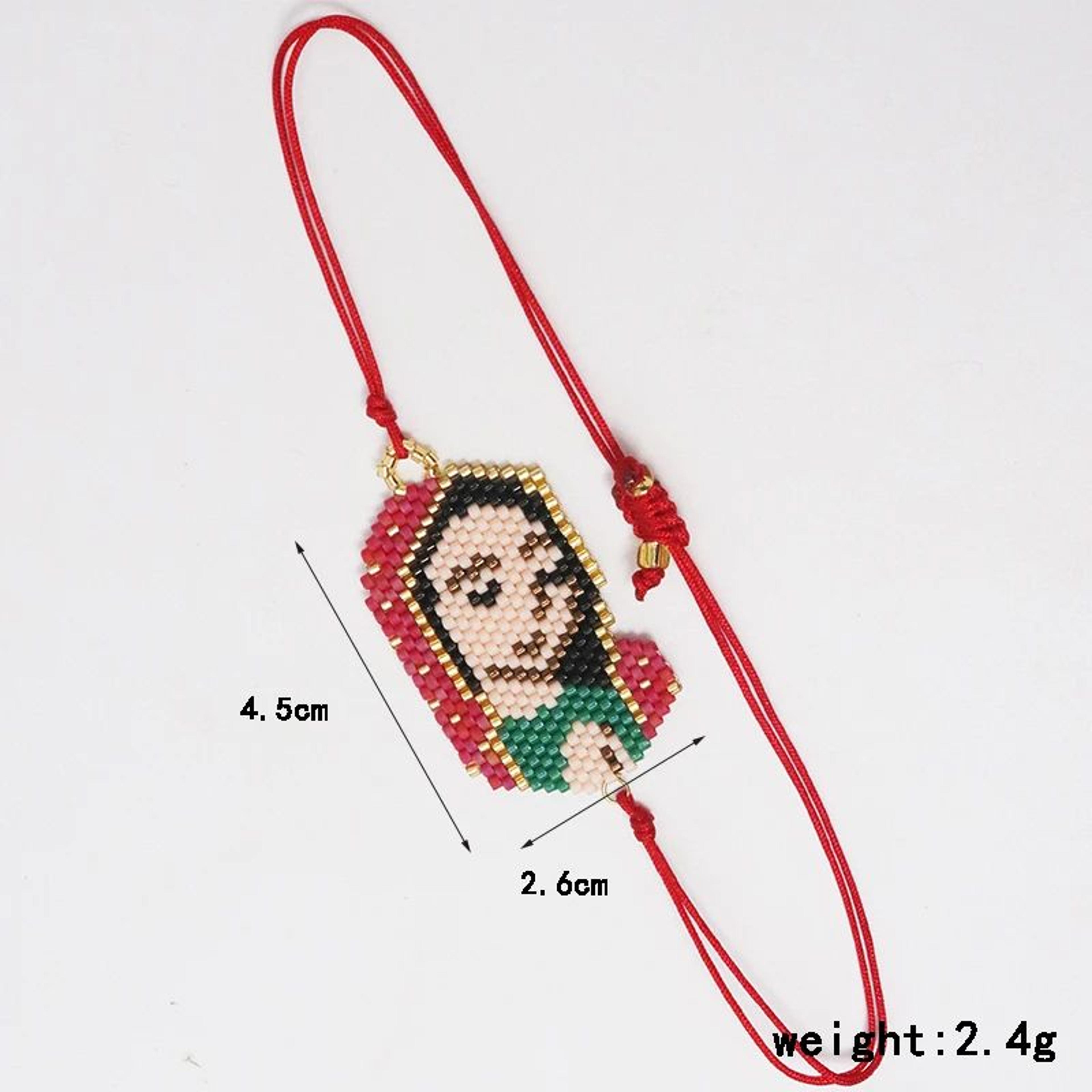 Creative Madonna Miyuki Bead Bracelet  Handmade Heart Beaded Fashion Bracelet For Women 5