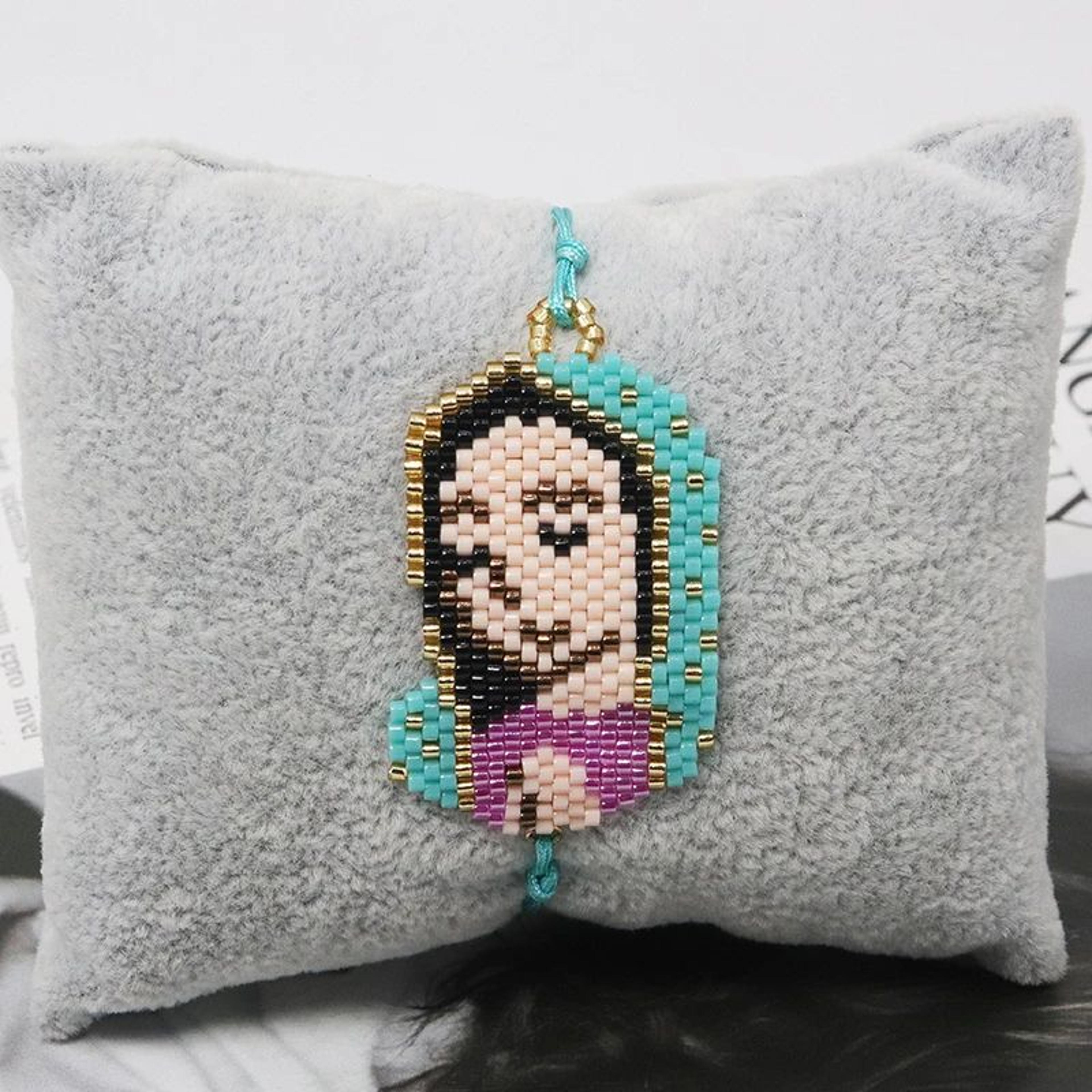 Creative Madonna Miyuki Bead Bracelet  Handmade Heart Beaded Fashion Bracelet For Women 8