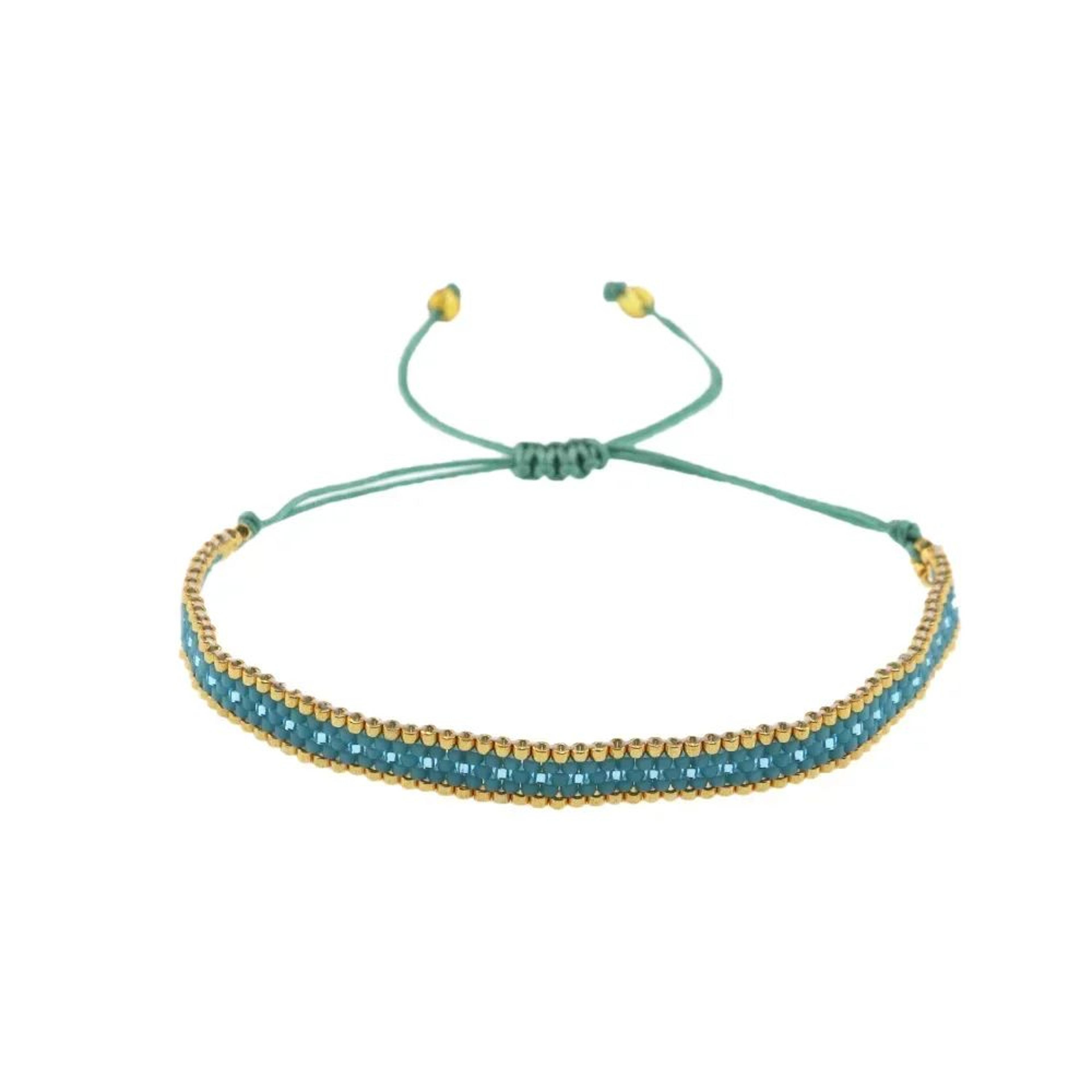 Multilayer Rice Bead Bracelet  Adjustable Handmade Boho Beaded Bracelet For Women  Men 4