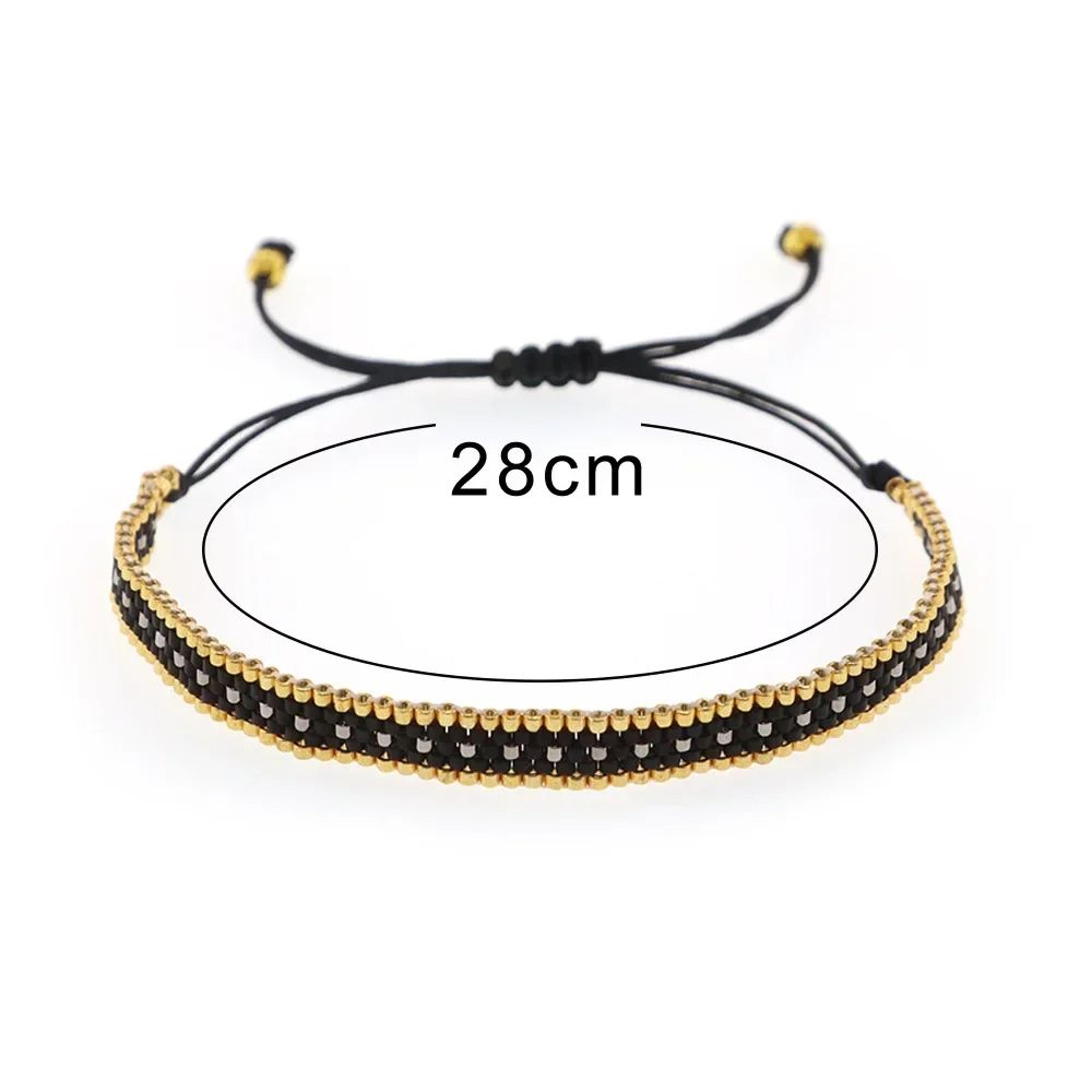 Multilayer Rice Bead Bracelet  Adjustable Handmade Boho Beaded Bracelet For Women  Men 3
