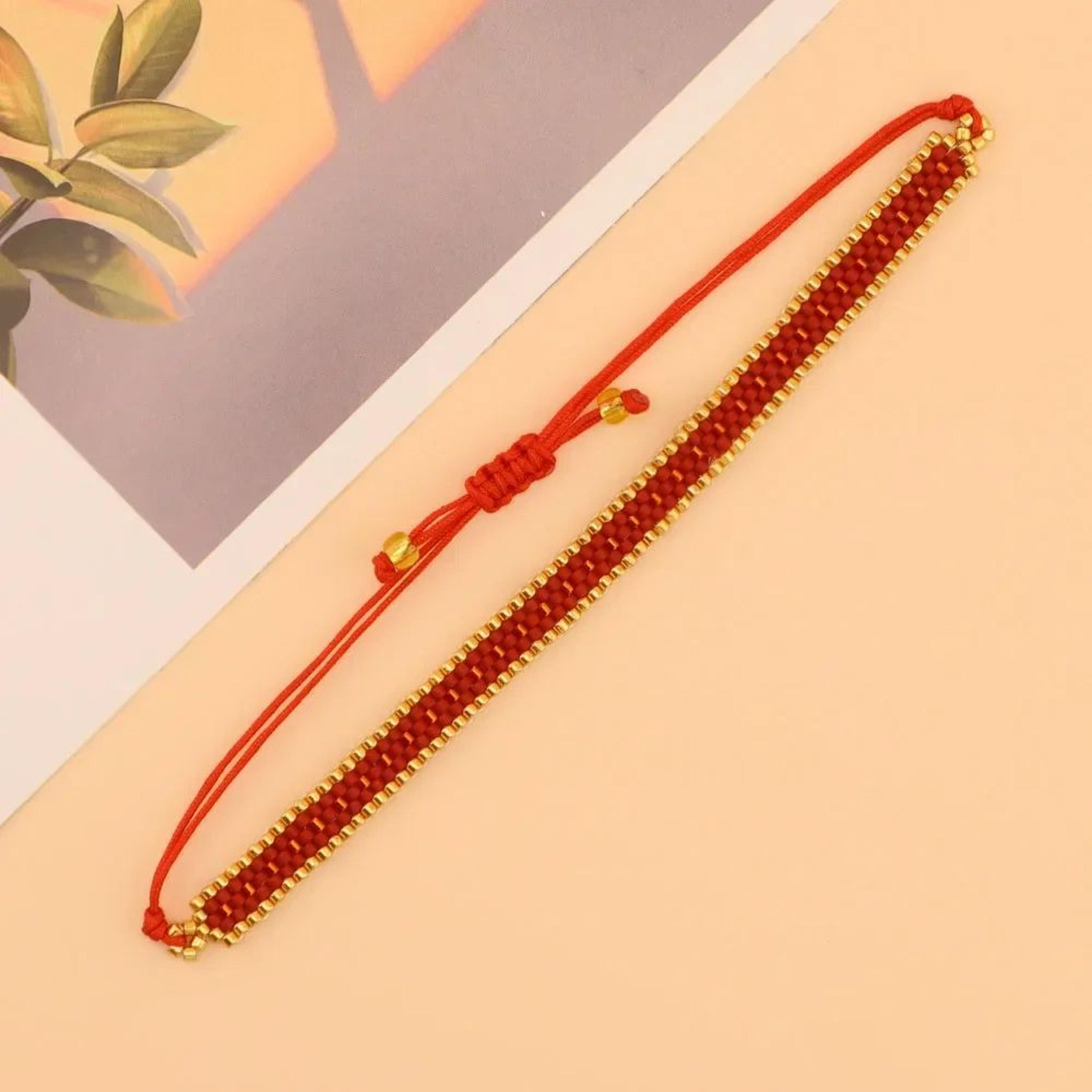 Multilayer Rice Bead Bracelet  Adjustable Handmade Boho Beaded Bracelet For Women  Men 7