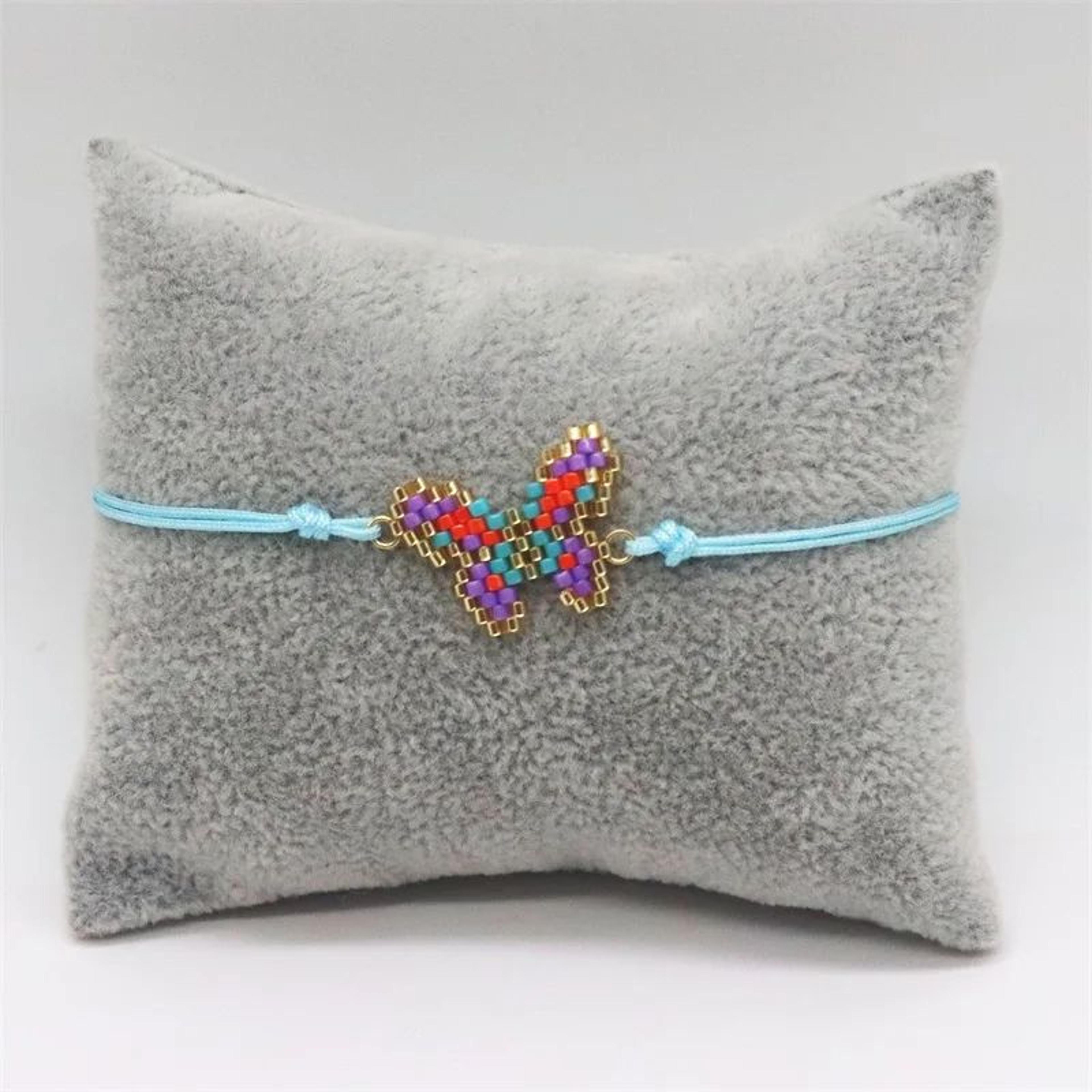 Handmade Miyuki Butterfly Beaded Bracelet  Adjustable Boho Friendship Bracelet For Women 6