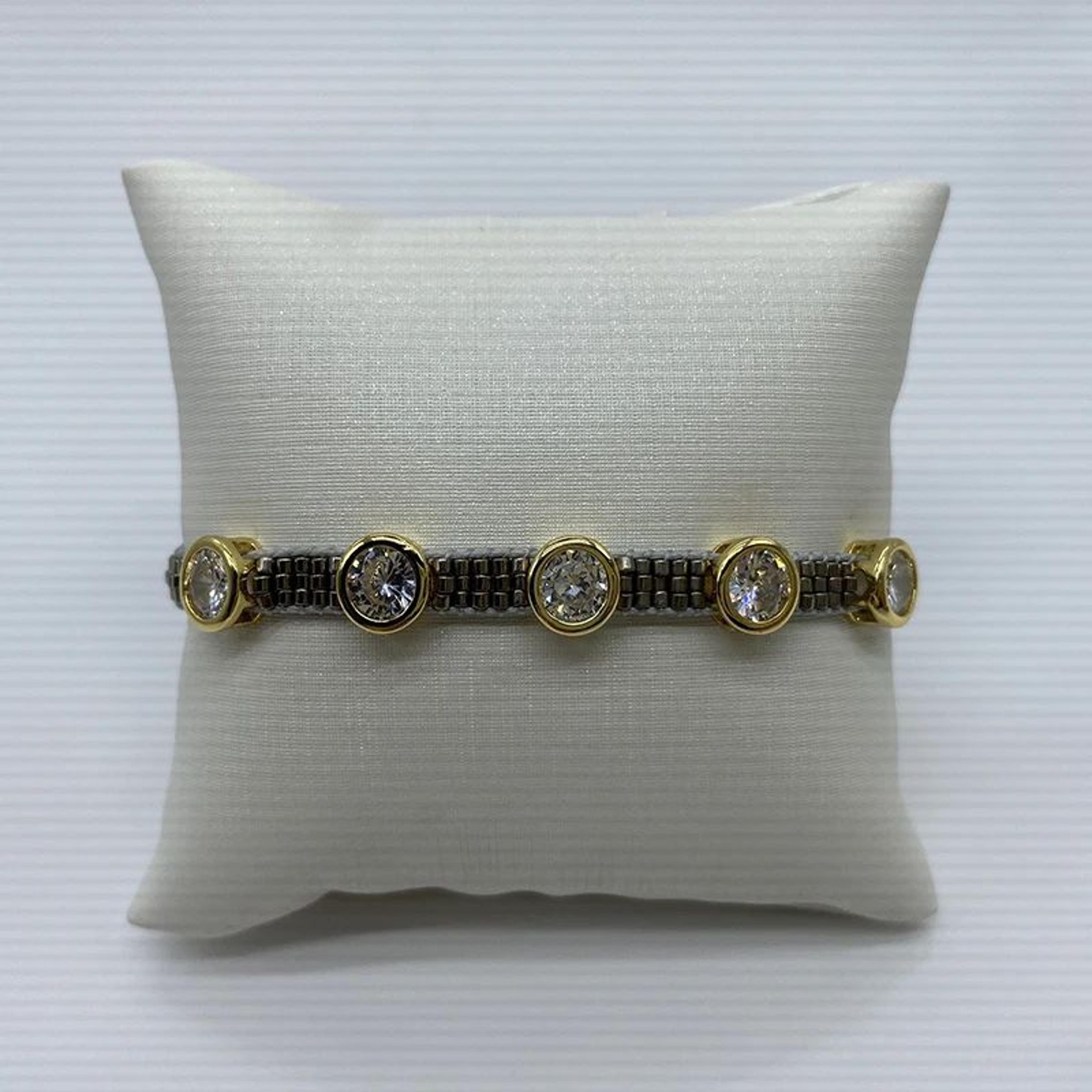 Boho Miyuki Evil Eye Bracelet  Handmade Leopard Beaded Braided Bracelet With Stainless Steel For Wo 1