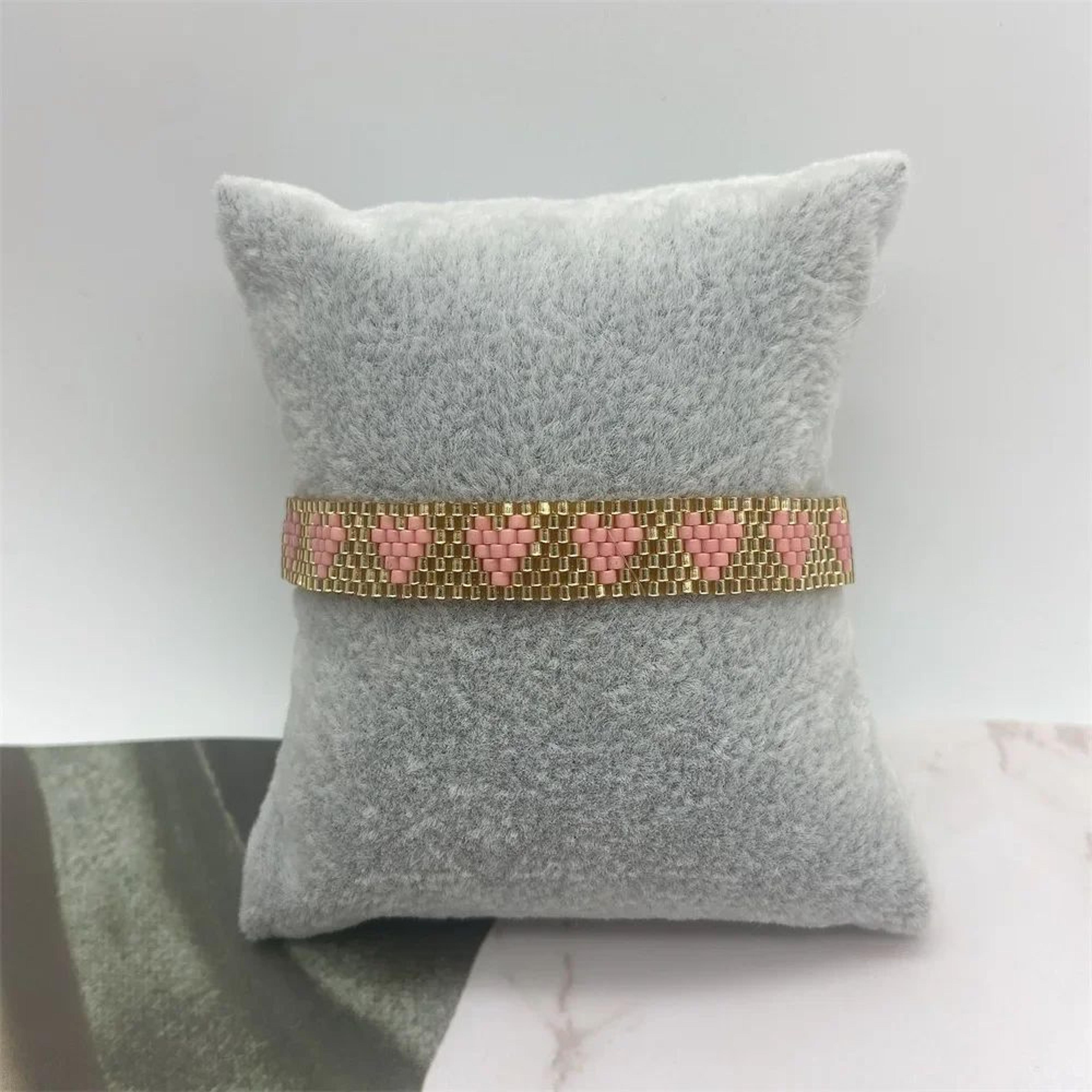Handmade Miyuki Heart Beaded Bracelet  Boho Friendship Bracelet For Women Couples  Fashion Jewelry  9