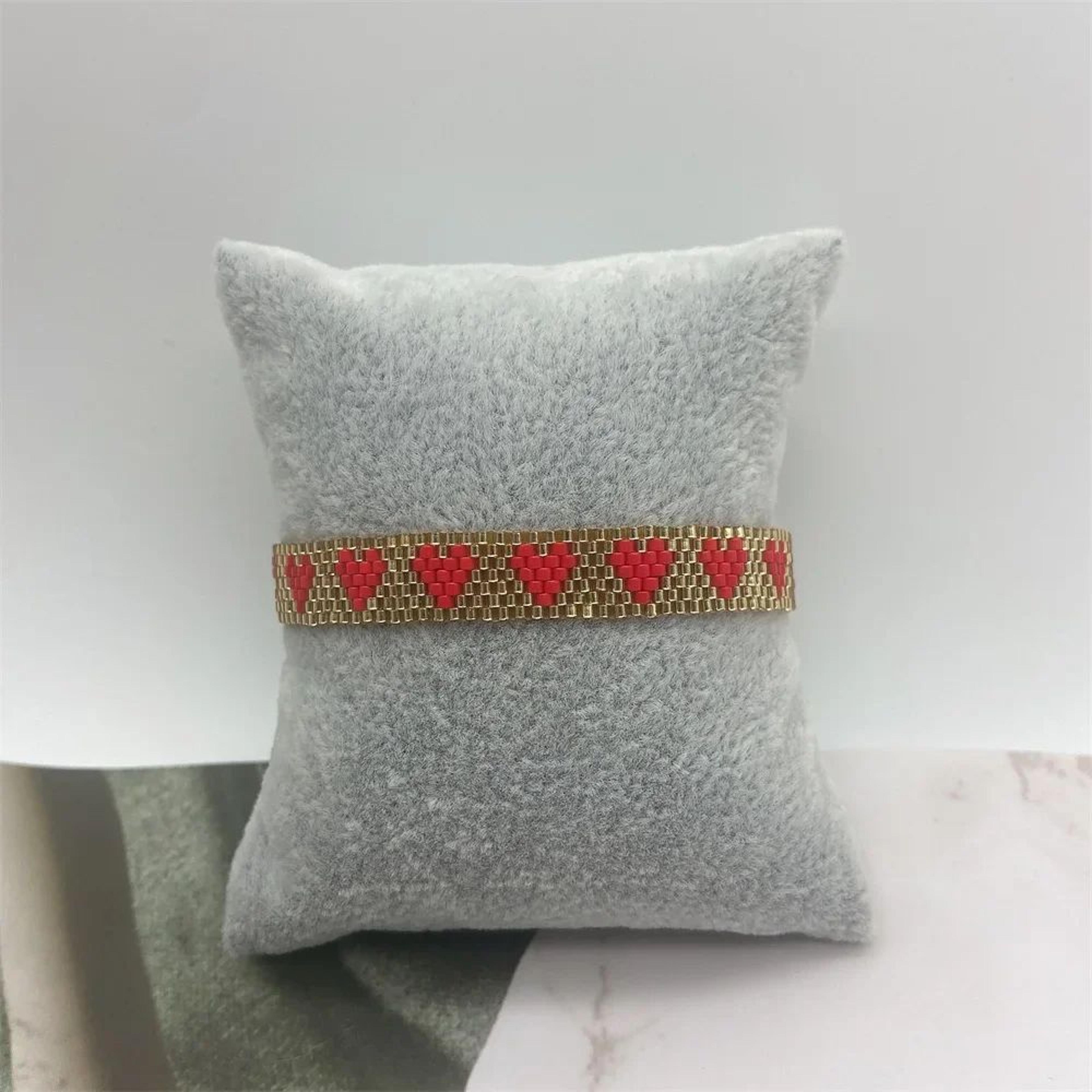 Handmade Miyuki Heart Beaded Bracelet  Boho Friendship Bracelet For Women Couples  Fashion Jewelry  8