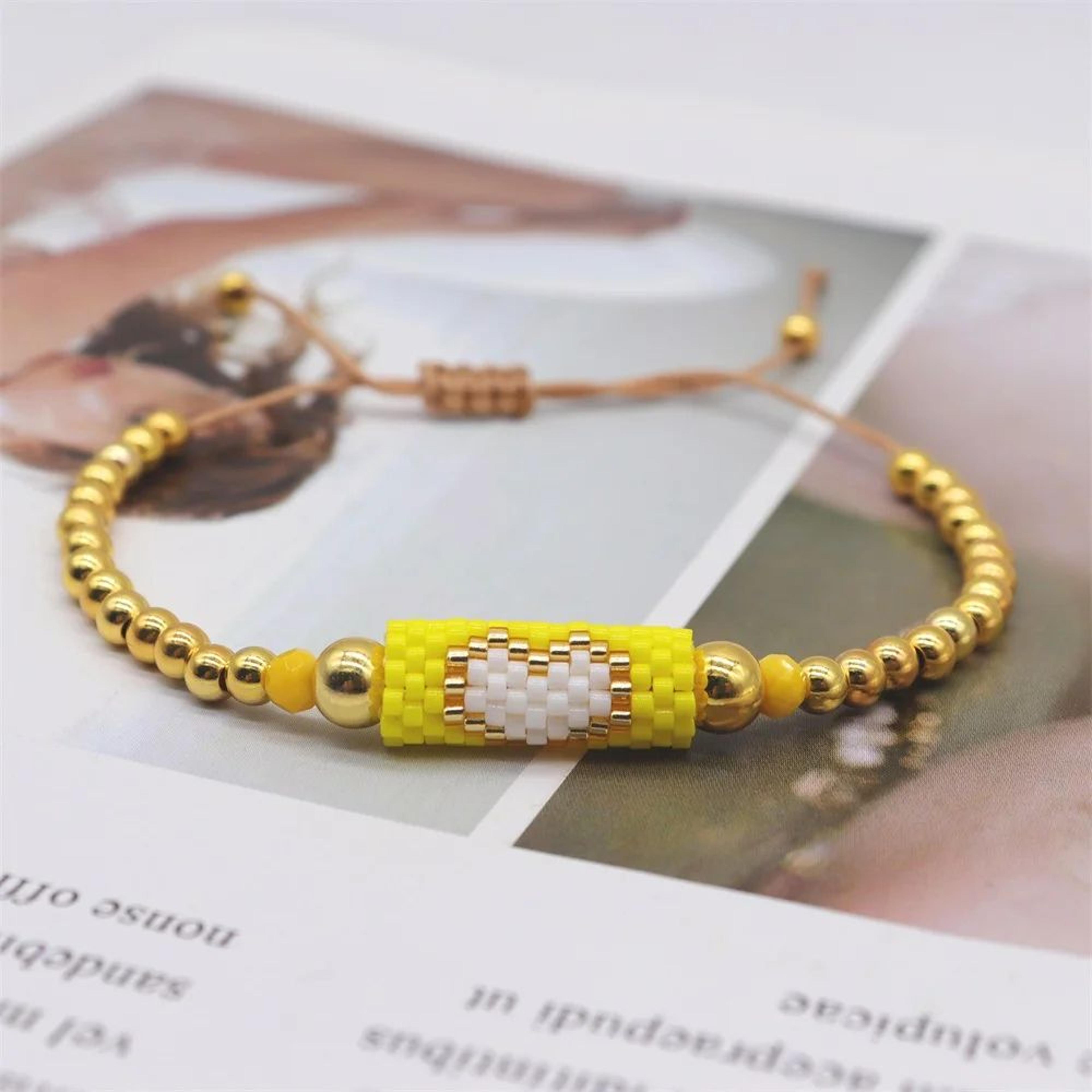 Miyuki Beaded Star Bracelet  Boho Woven Tassel Cuff Bracelet For Women Ethnic Jewelry Gift 10