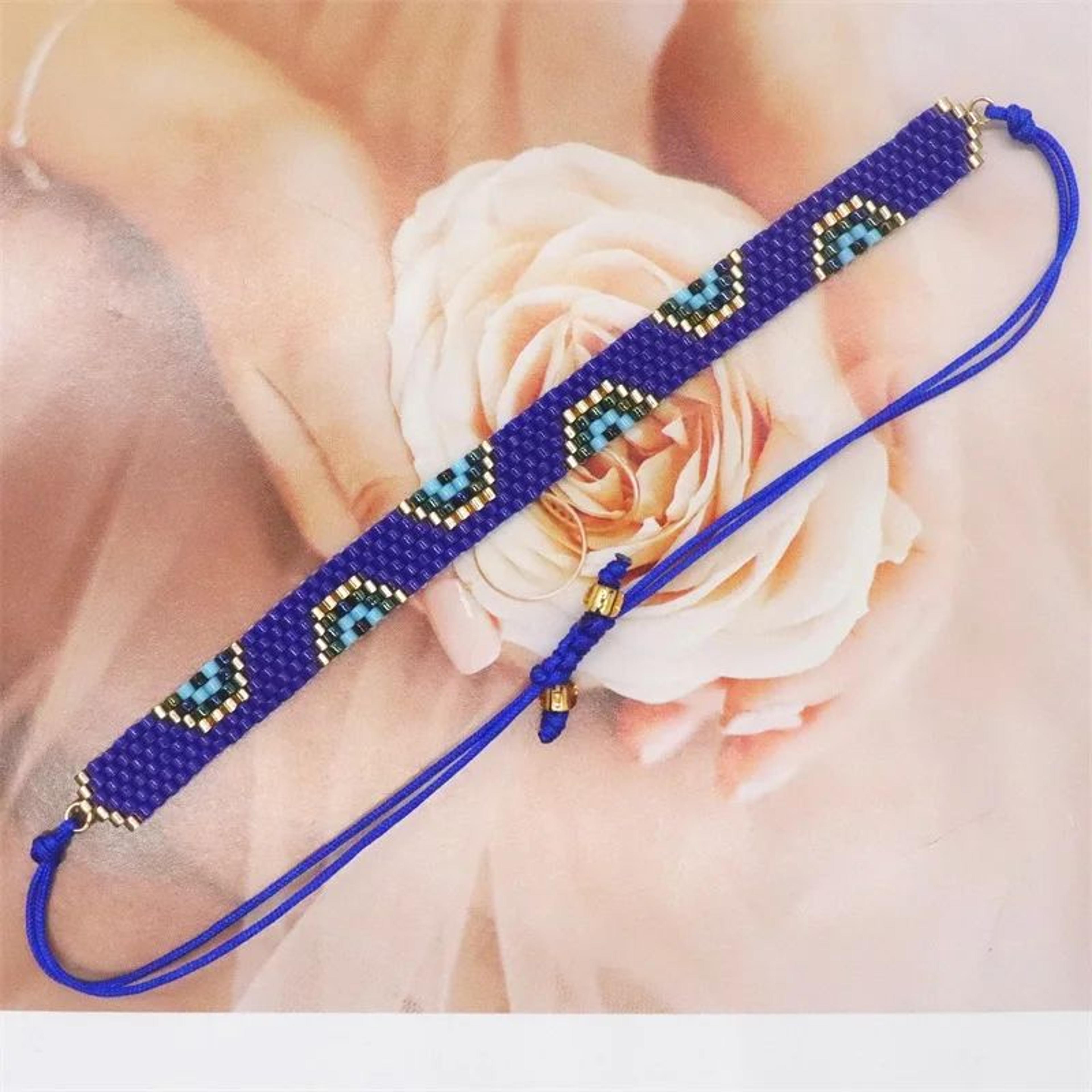 Miyuki Beaded Star Bracelet  Boho Woven Tassel Cuff Bracelet For Women Ethnic Jewelry Gift 23