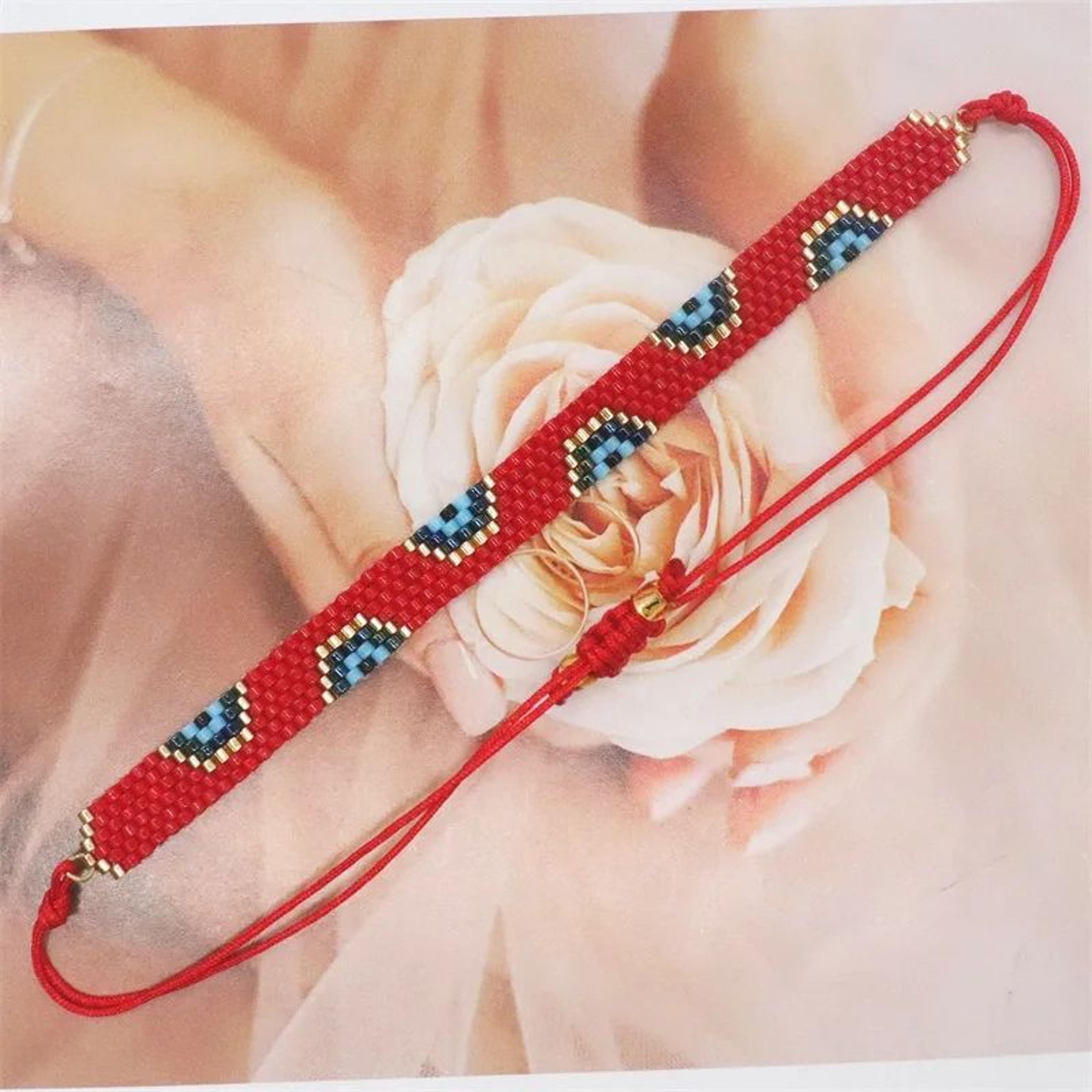 Miyuki Beaded Star Bracelet  Boho Woven Tassel Cuff Bracelet For Women Ethnic Jewelry Gift 21
