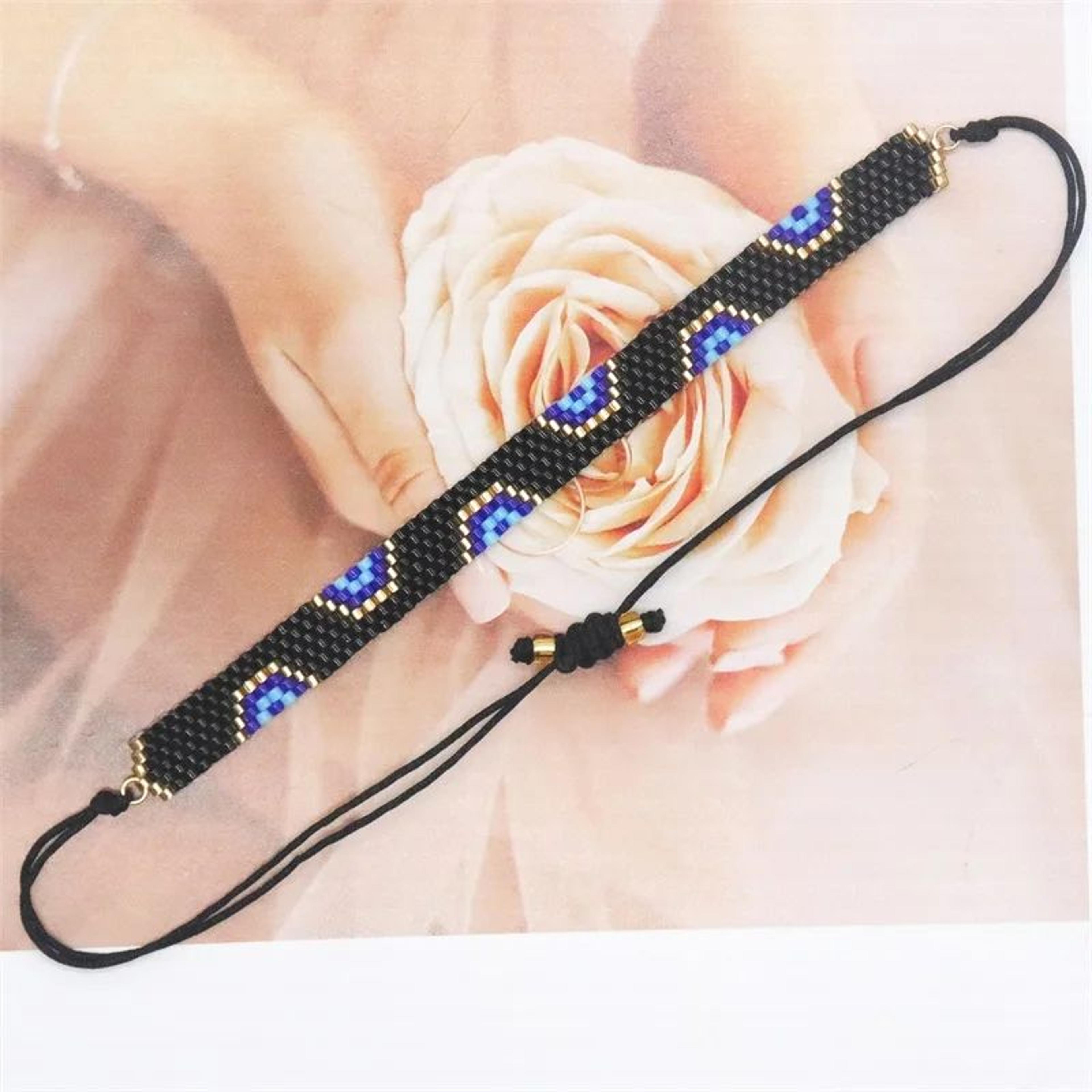 Miyuki Beaded Star Bracelet  Boho Woven Tassel Cuff Bracelet For Women Ethnic Jewelry Gift 28