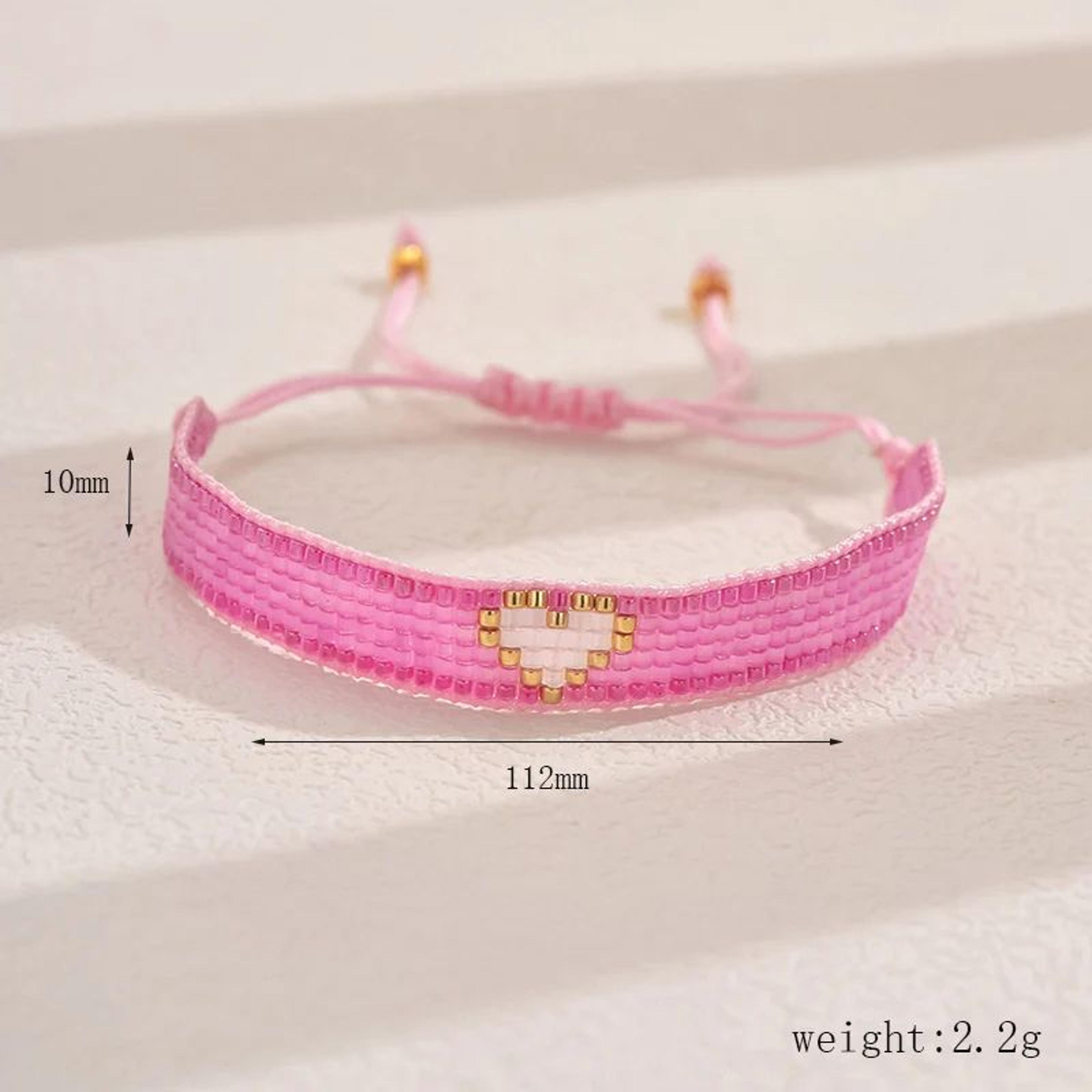 Boho Ethnic Miyuki Beaded Bracelet Set  Handmade Woven Rope Charm Bracelets For Women 8
