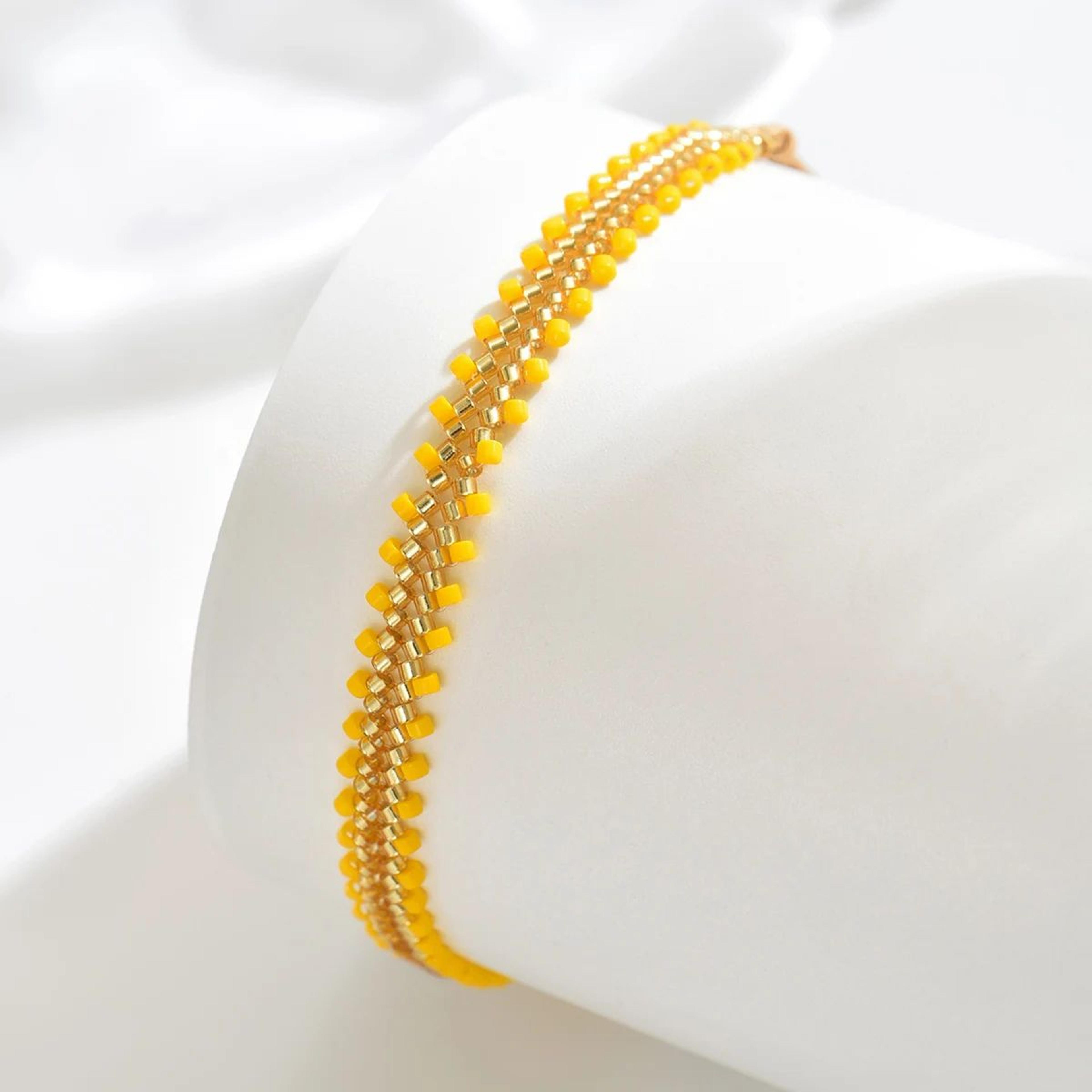 Miyuki Multicolor Beaded Braided Bracelet  Handmade Friendship Bracelet For Women Daily Wear Jewelr 10