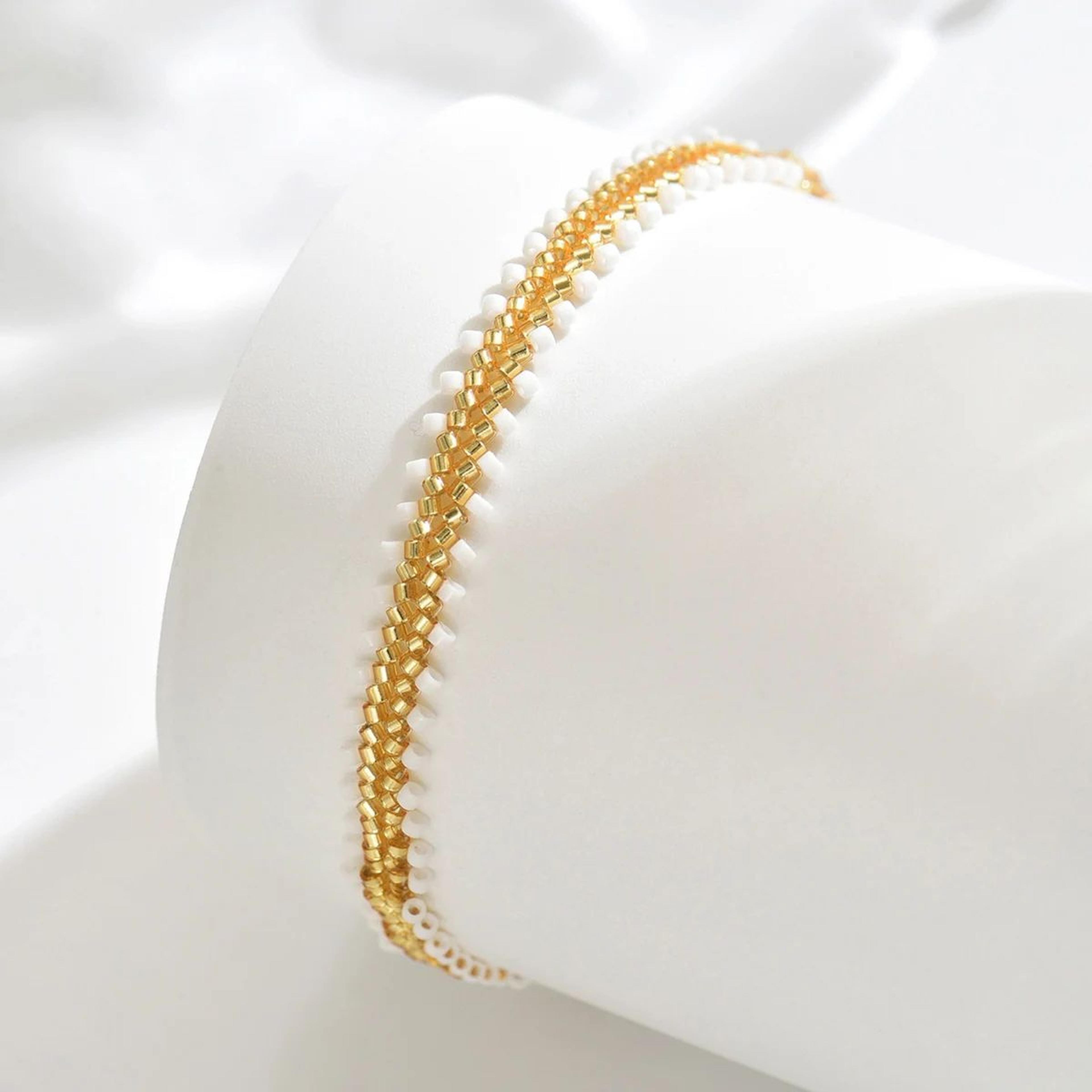 Miyuki Multicolor Beaded Braided Bracelet  Handmade Friendship Bracelet For Women Daily Wear Jewelr 11