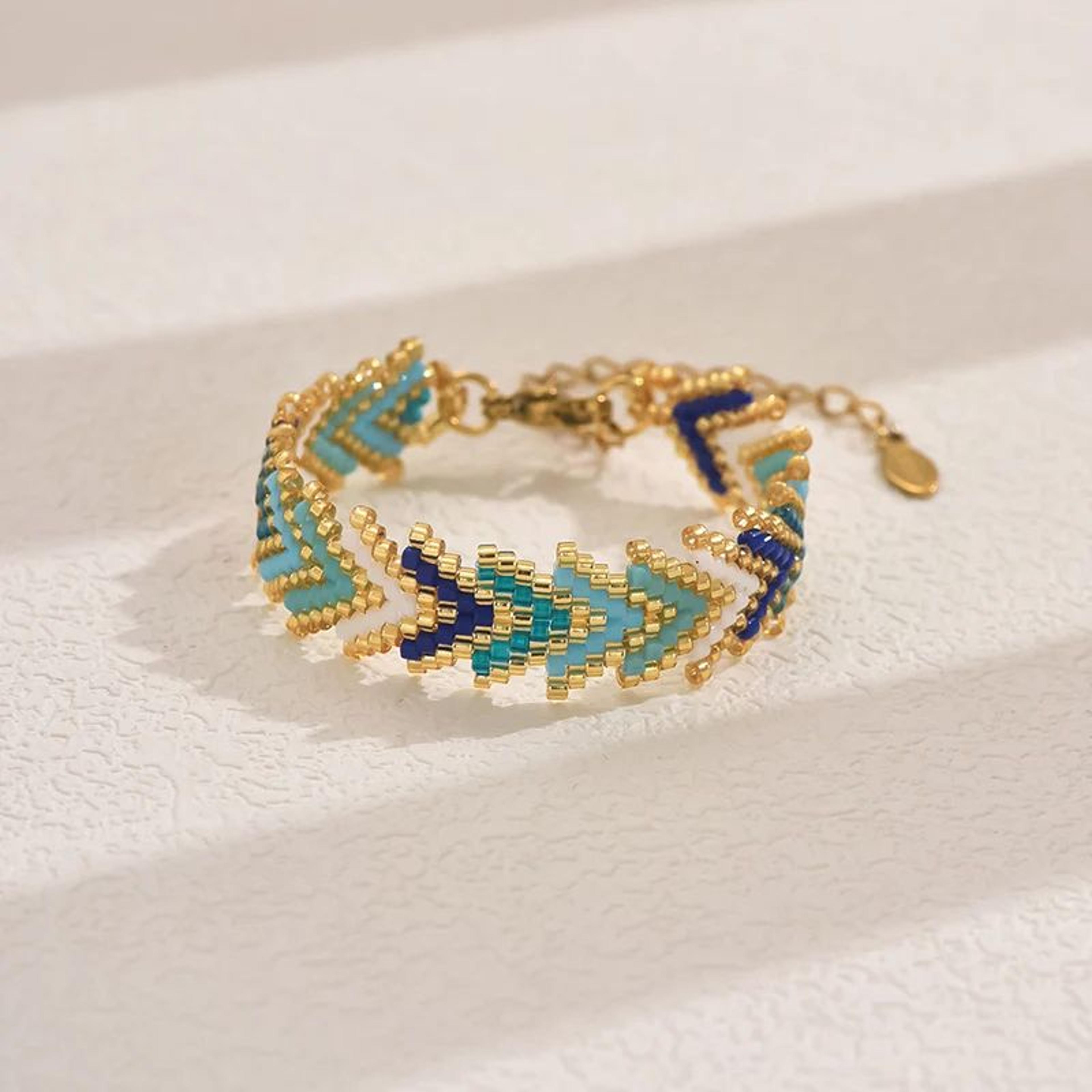 MultiColor Arrow Beaded Bracelet  Handmade Boho Fashion Bracelet For Women 5