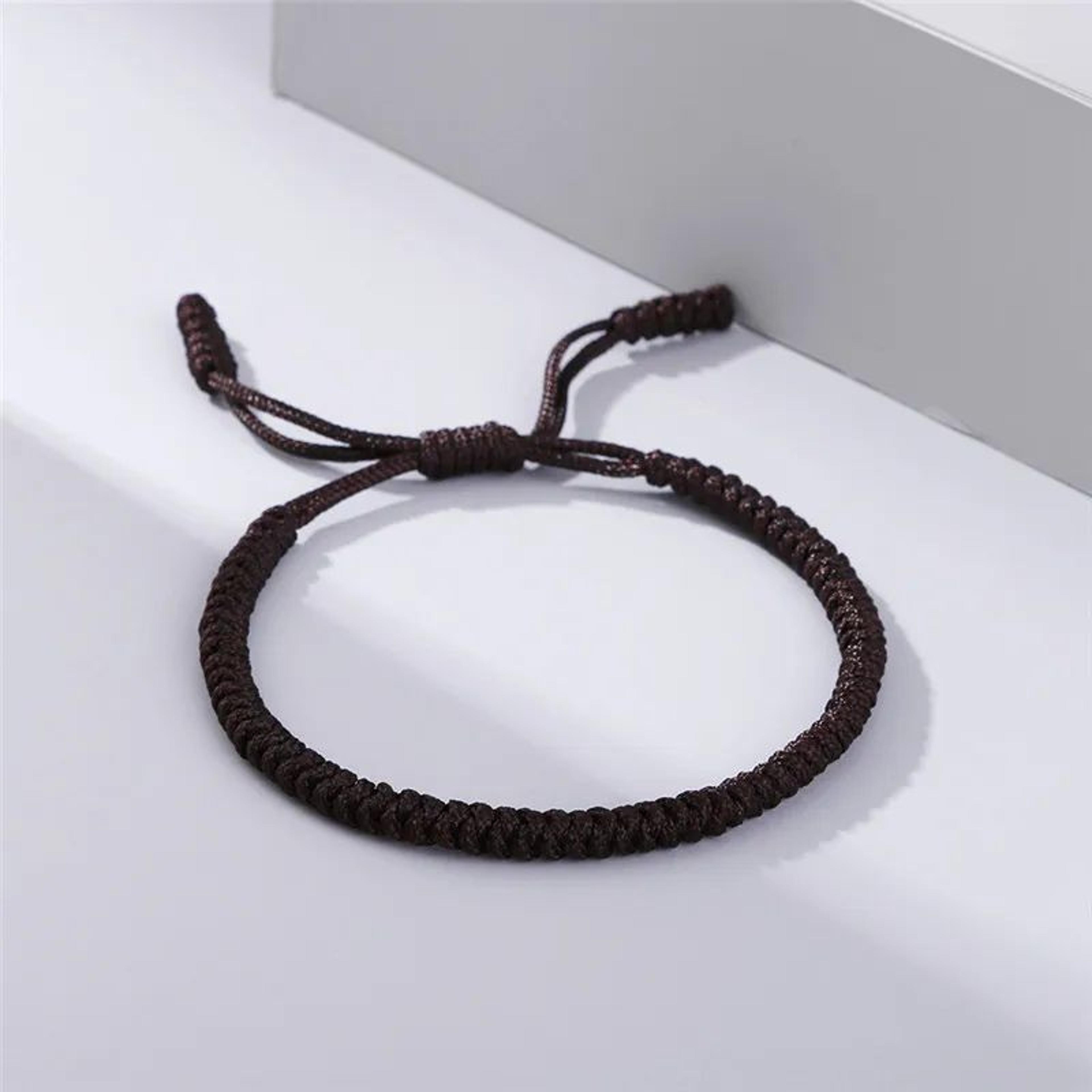 Lucky Red Rope Braided Bracelet  Handwoven Adjustable Friendship Charm Bracelet For Women  Men 16