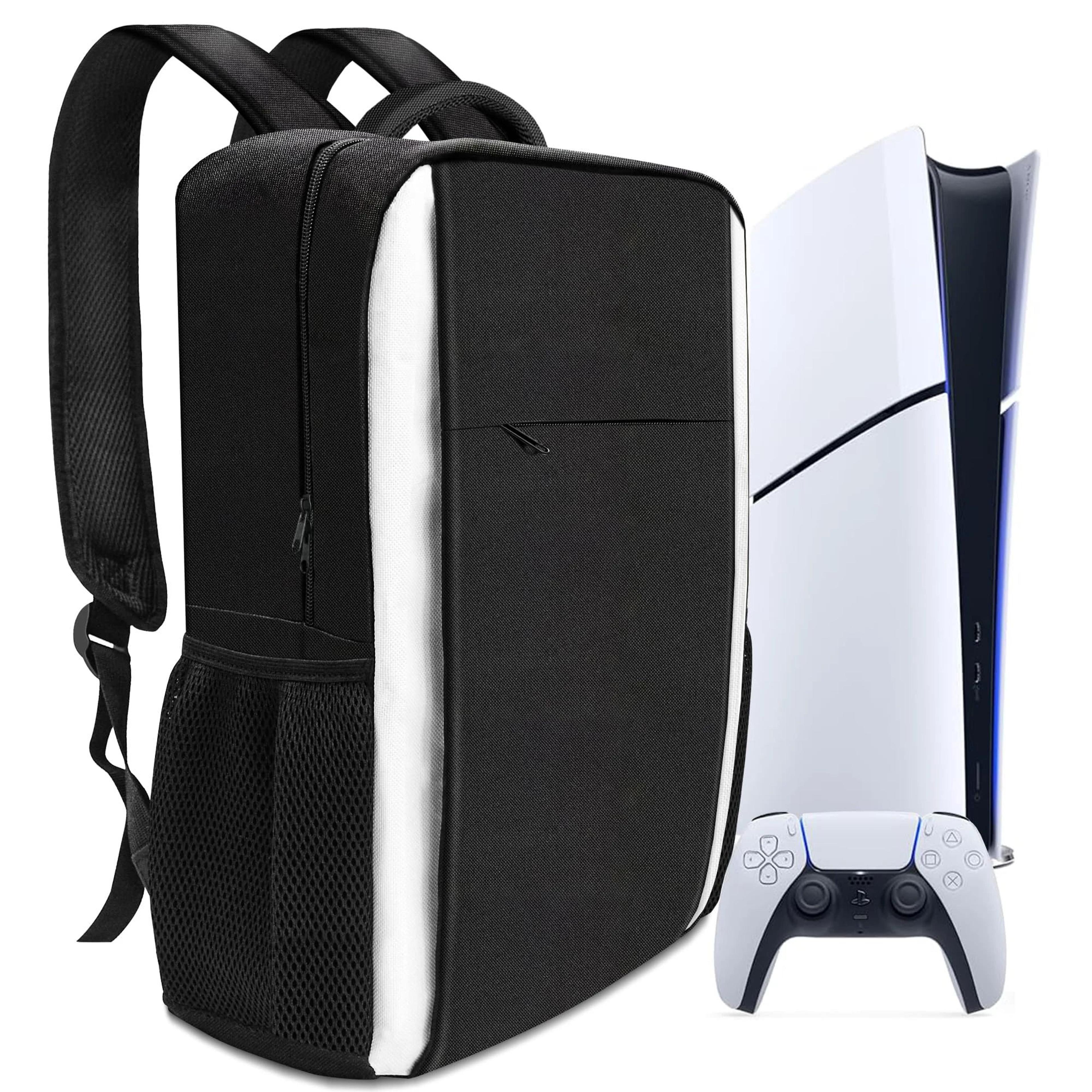 PS5 Console Backpack Carrying Case  Large Capacity Travel Storage Bag For Dual Controllers  Gaming  0