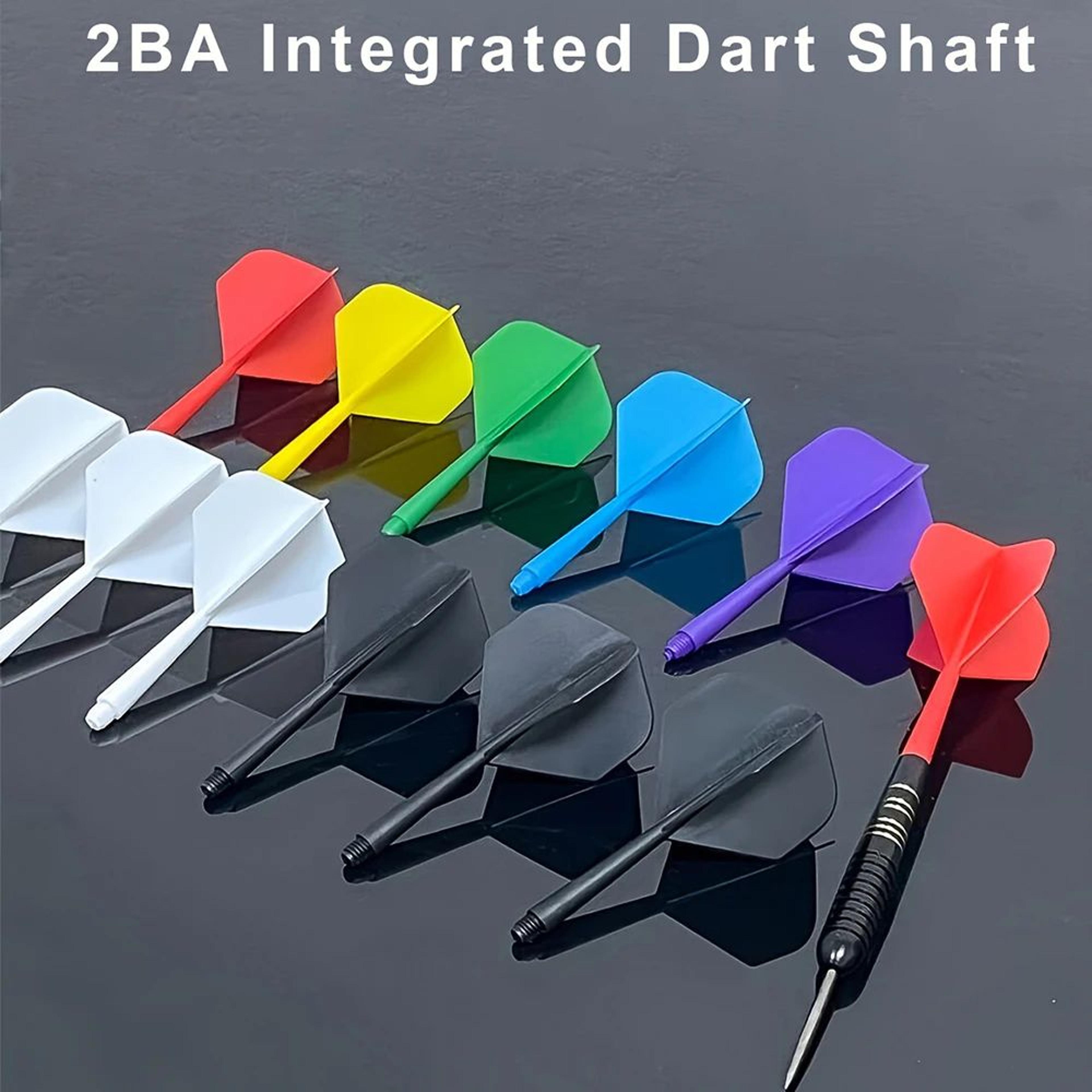3pcs 2BA Integrated Plastic Dart Shaft Set  HighStrength AntiFall Durable Dart Accessories 0