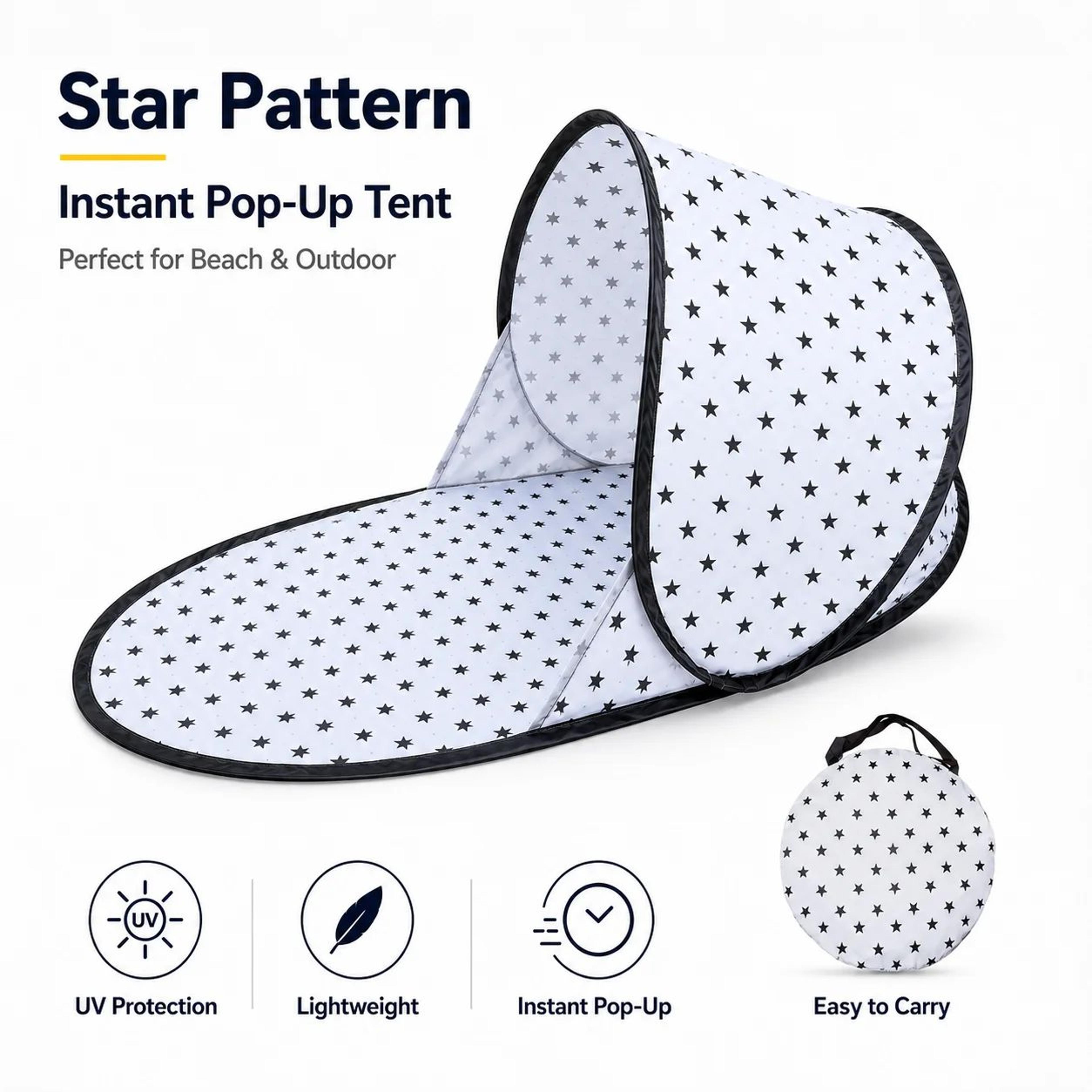 Automatic PopUp Beach Tent  Portable UV Protection Sun Shelter For Camping Fishing Picnics  Outdoor 9