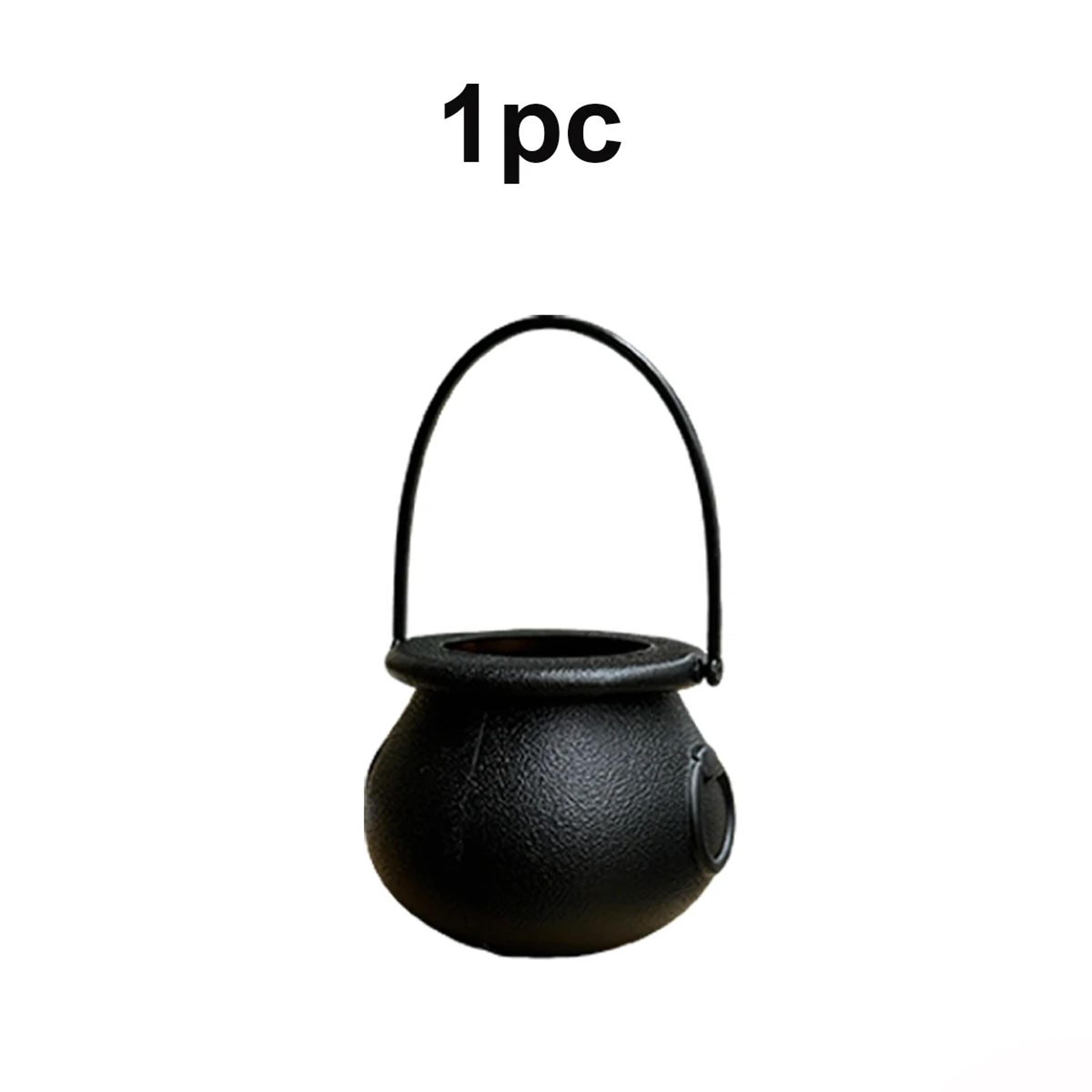 Halloween Witch Cauldron Candy Buckets Set  Plastic TrickorTreat Candy Bowl For Halloween Easter  P 6
