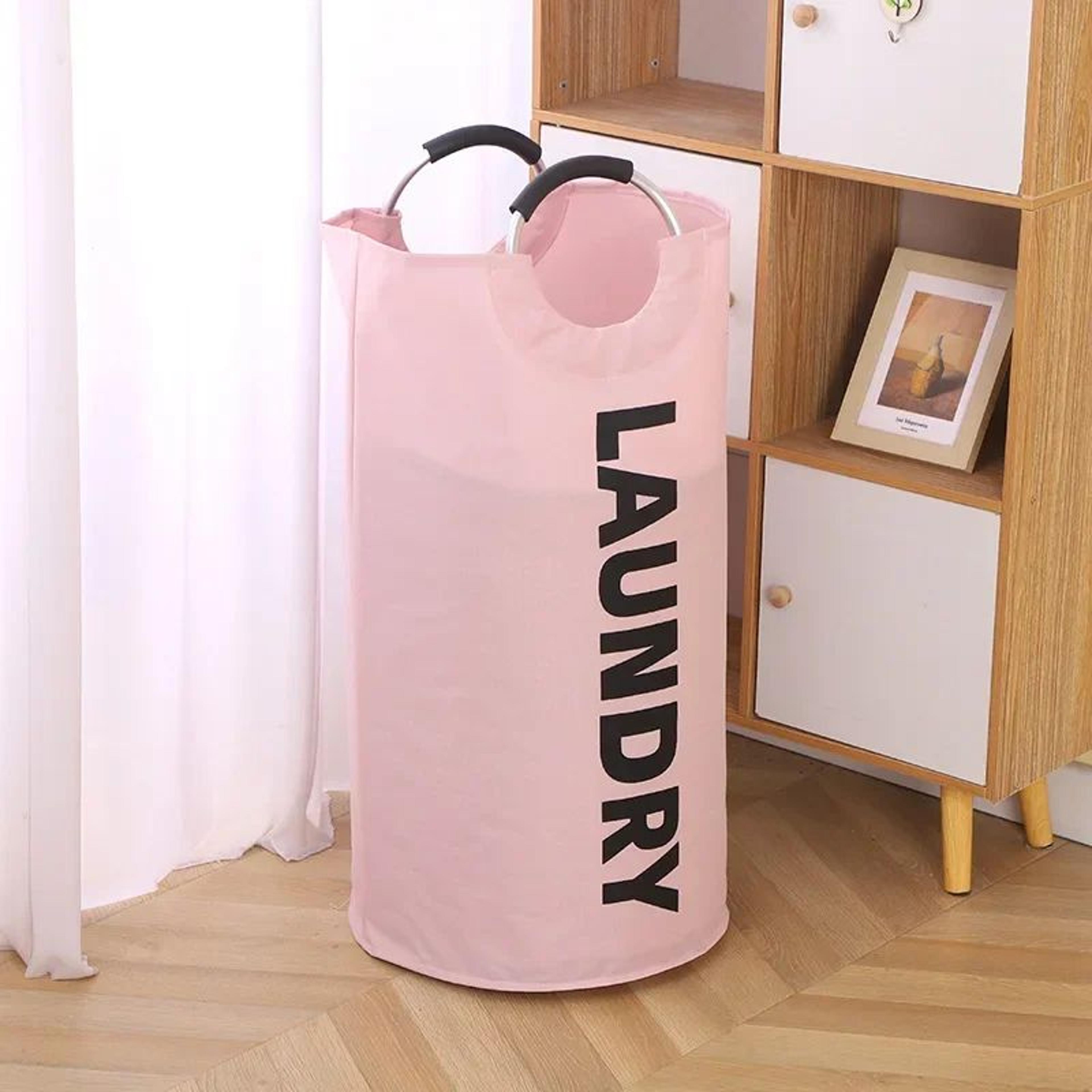 Large Oxford Cloth Laundry Basket  Foldable Dirty Clothes Hamper With Large Capacity Storage 1