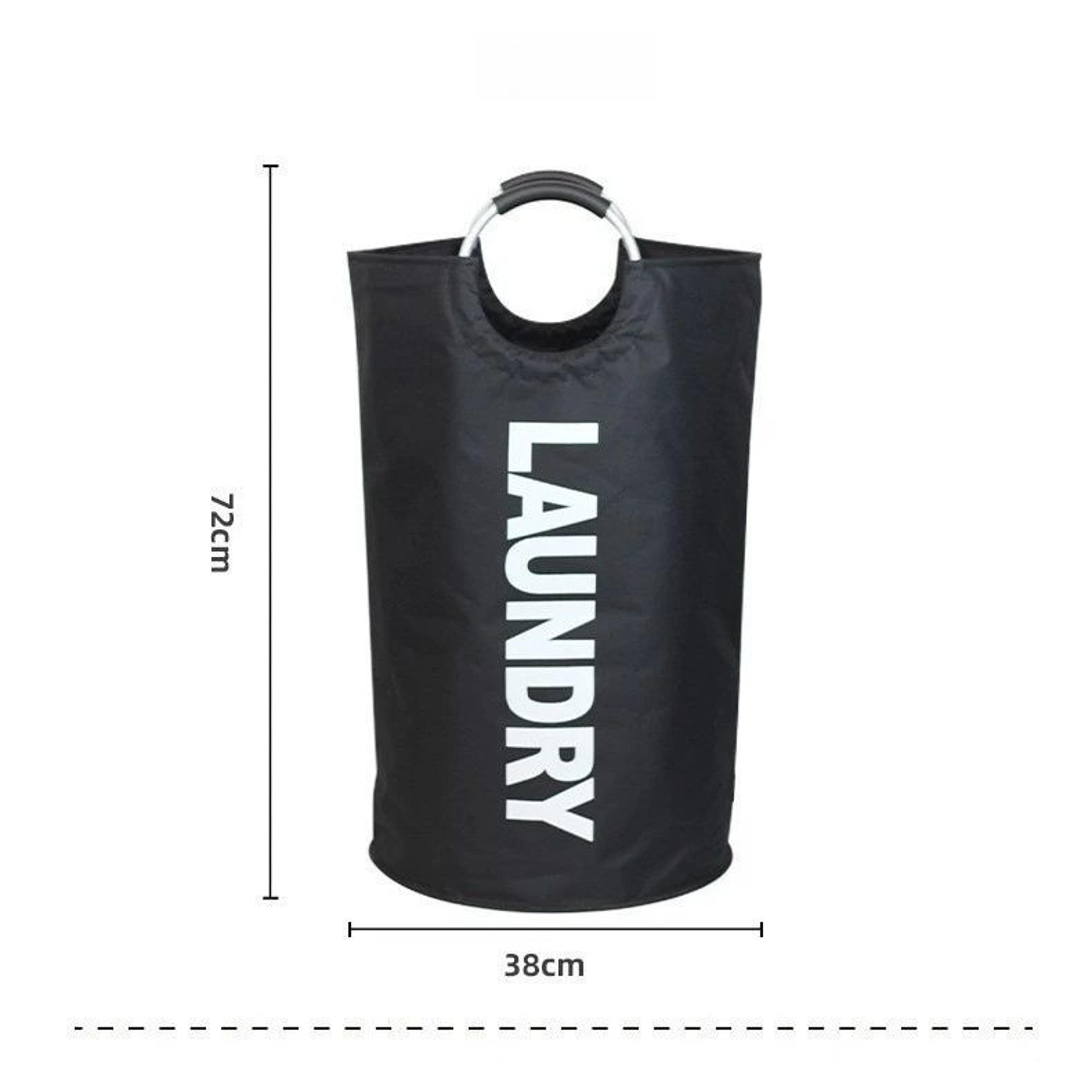 Large Oxford Cloth Laundry Basket  Foldable Dirty Clothes Hamper With Large Capacity Storage 7