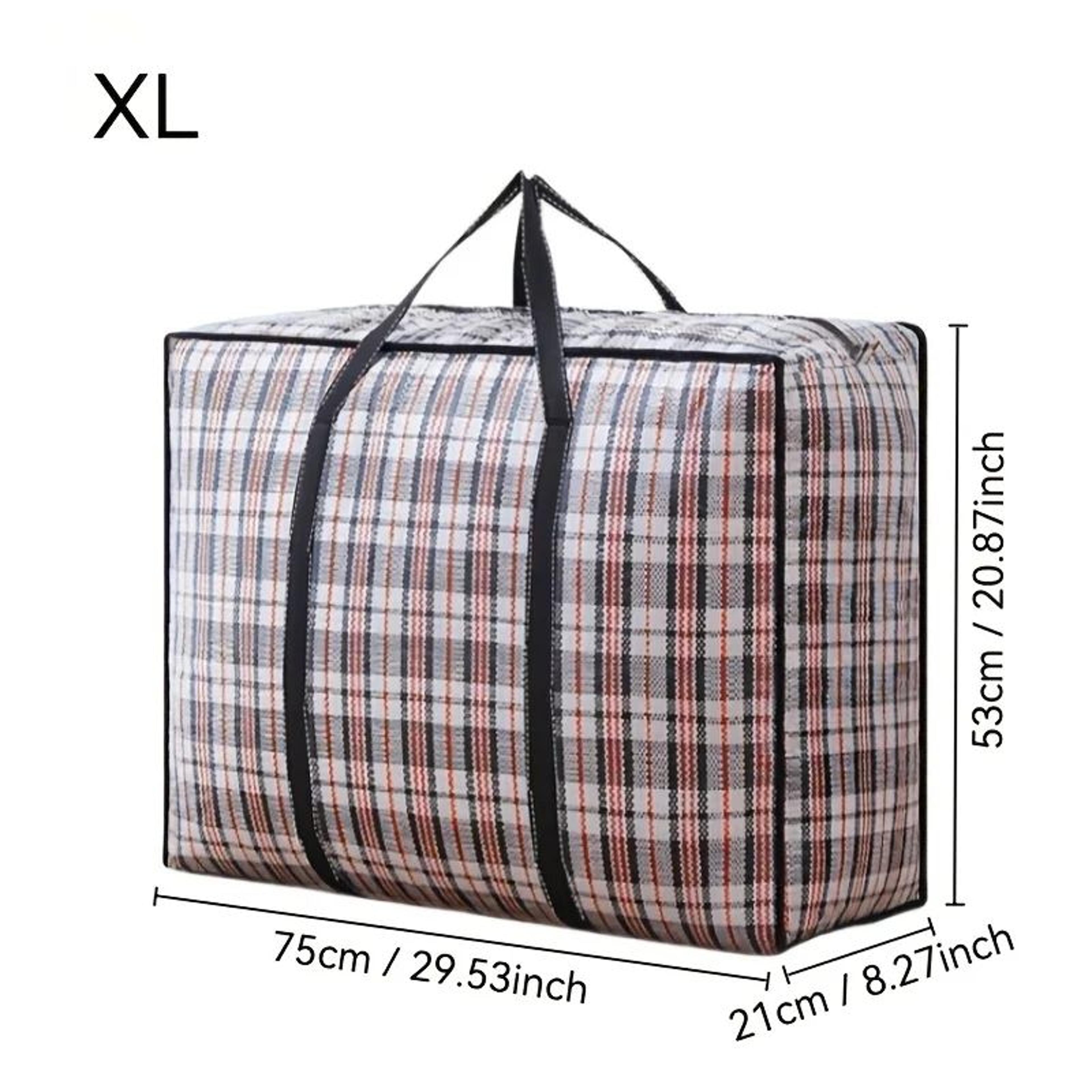 Waterproof Large Capacity Clothes Storage Bag  Portable Quilt Organizer  Travel Packing Bag With Re 3