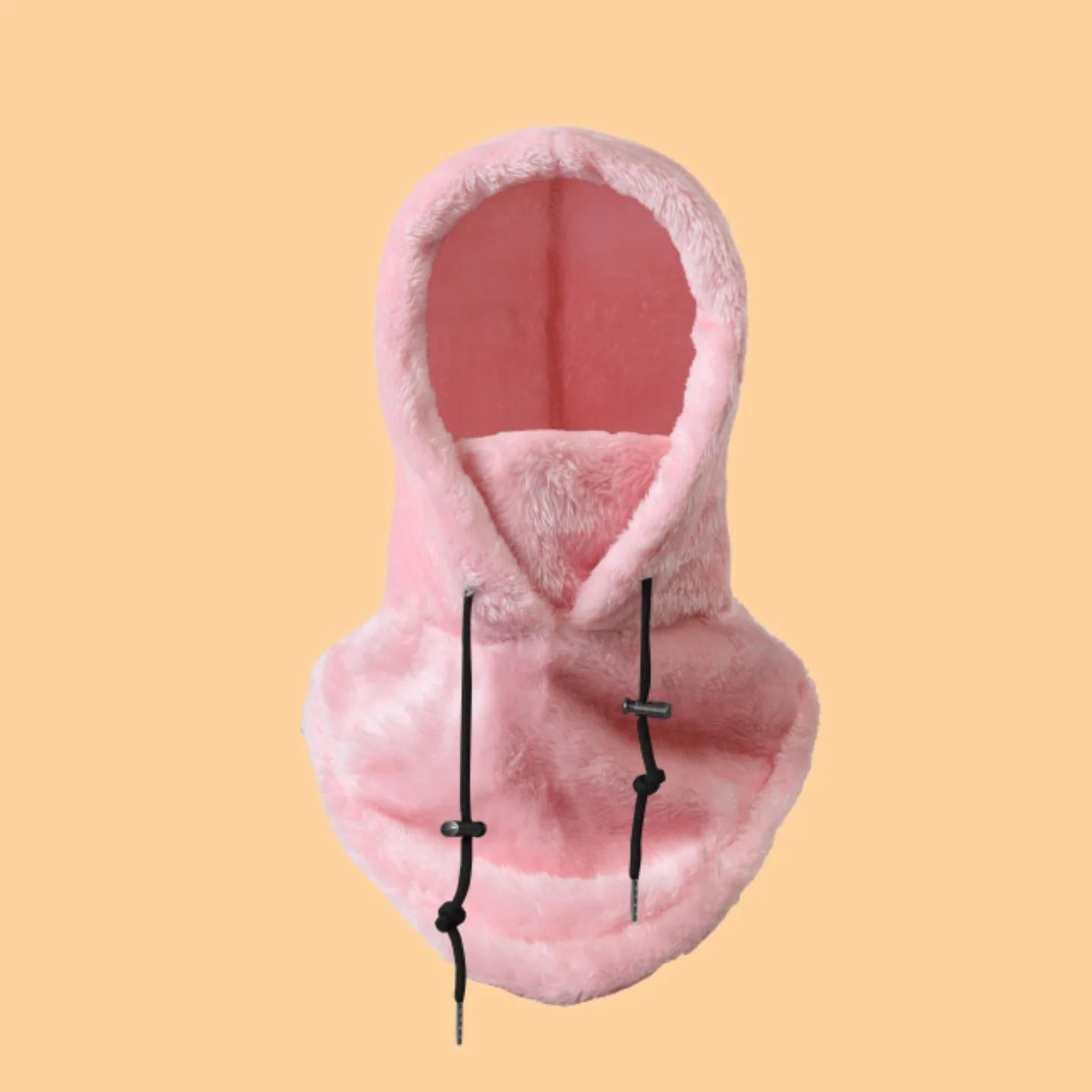 Thermal Sherpa Fleece Hood Balaclava  Windproof Adjustable Ski Mask  Cold Weather Face Protector 16