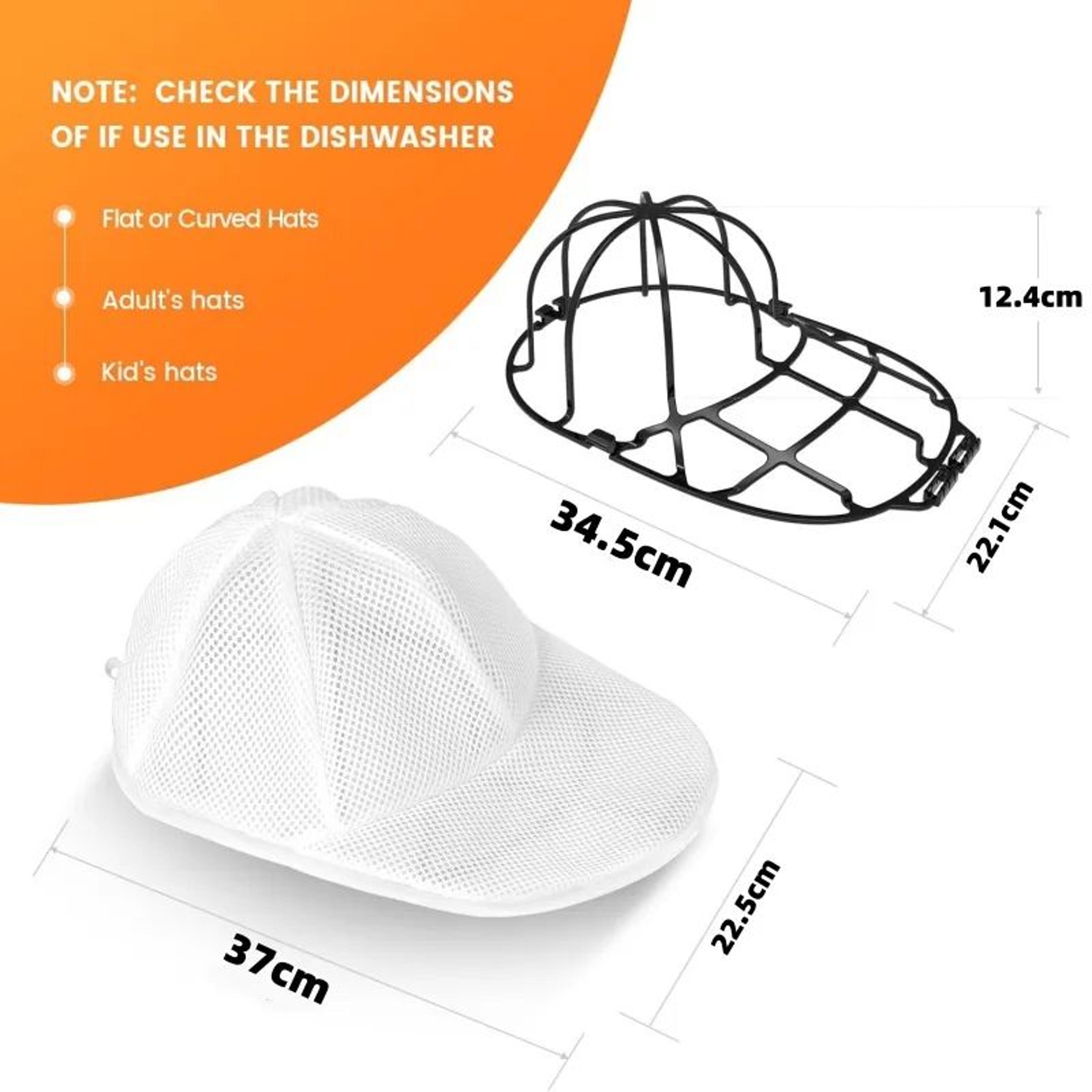 Hat Cleaning Cage For Washing Machine  Protective Hat Washer With Mesh Laundry Bag For Baseball Cap 4